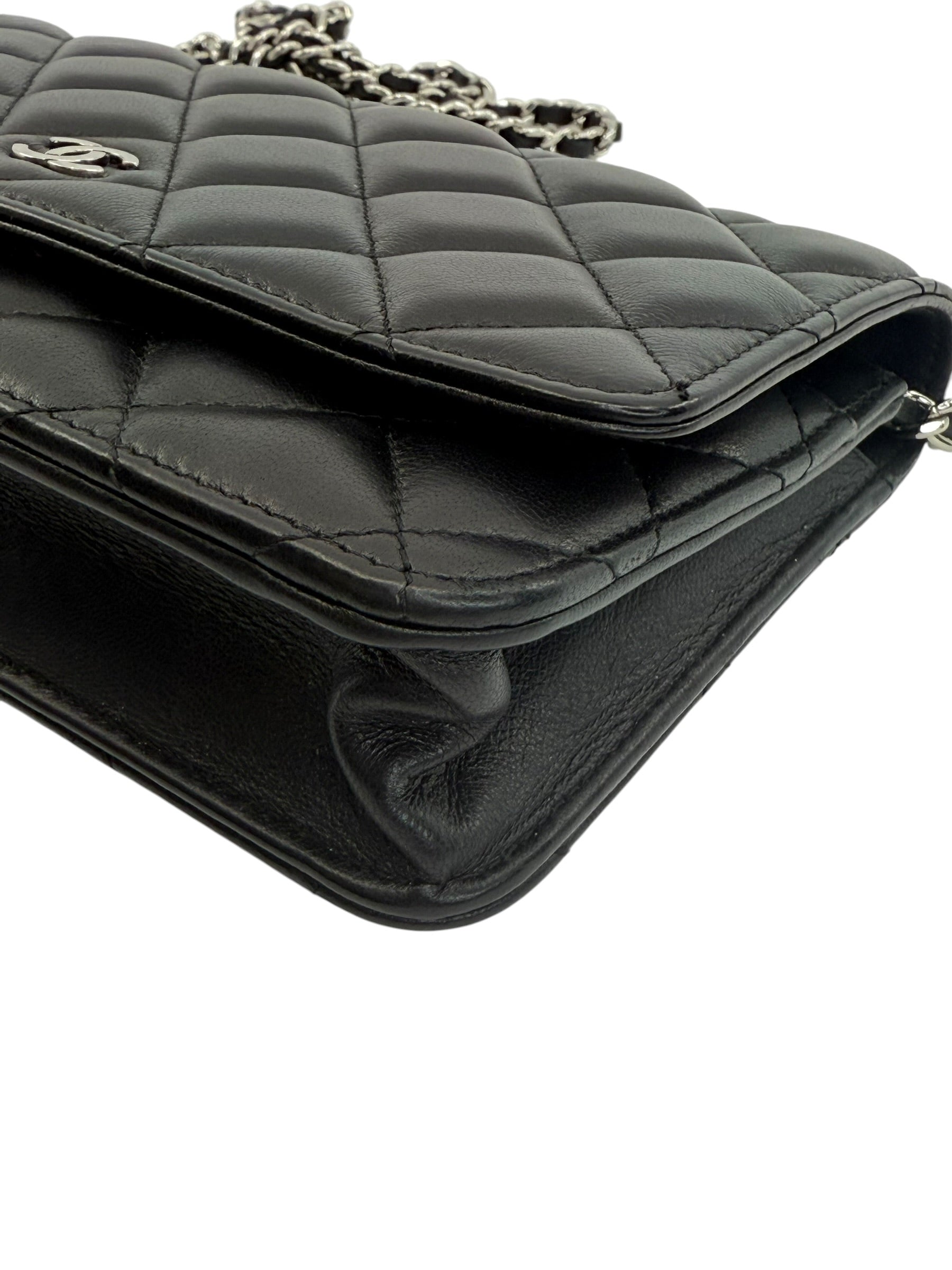 Chanel Lambskin Wallet on Chain
