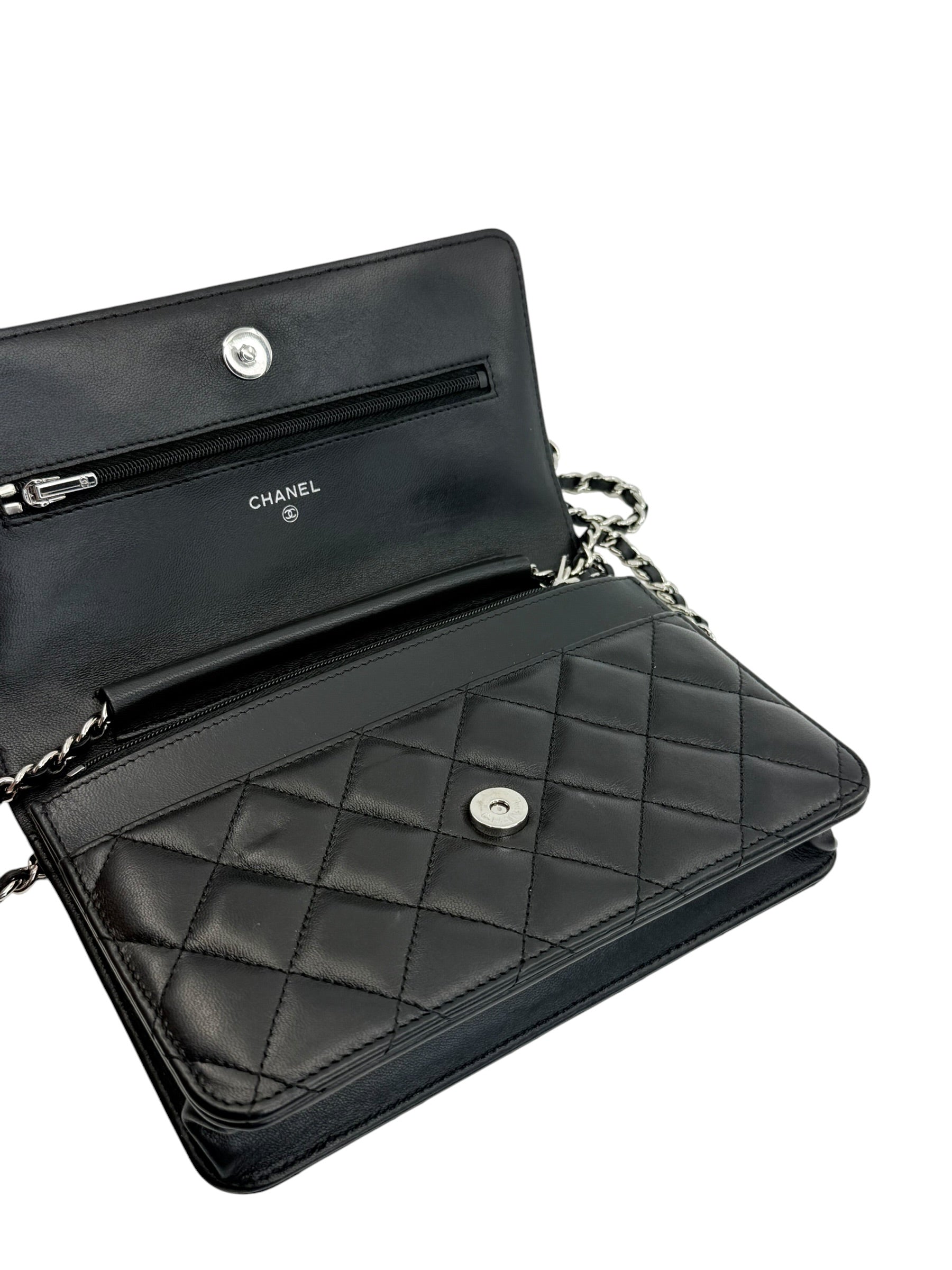 Chanel Lambskin Wallet on Chain