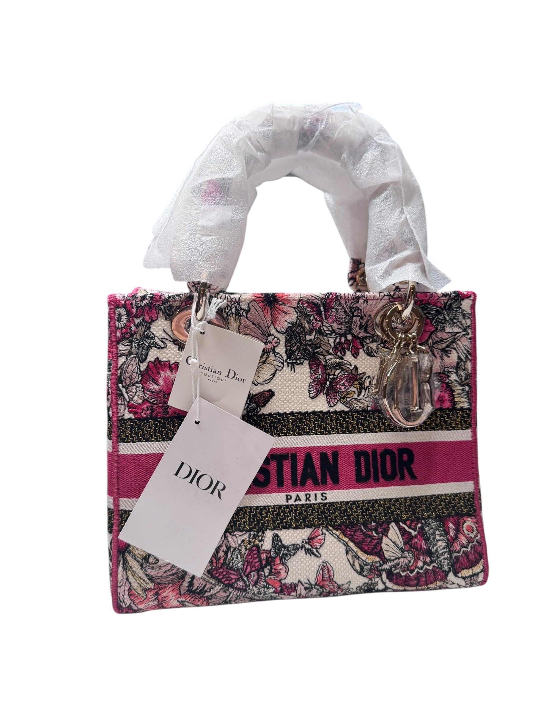 Dior Medium Butterfly Lady D-Lite Bag | Embroidered Canvas