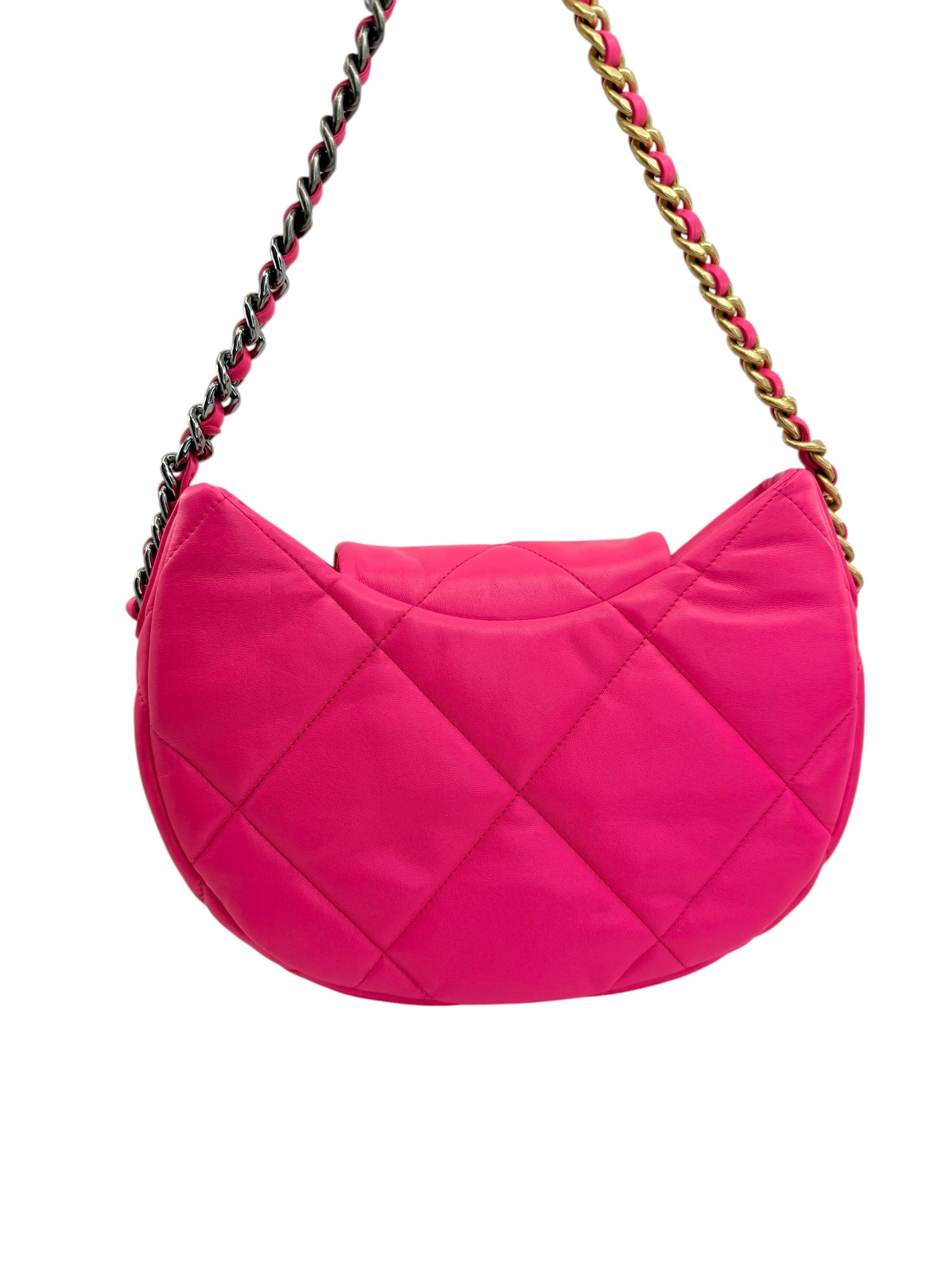 Chanel Quilted 19 Hobo Bag