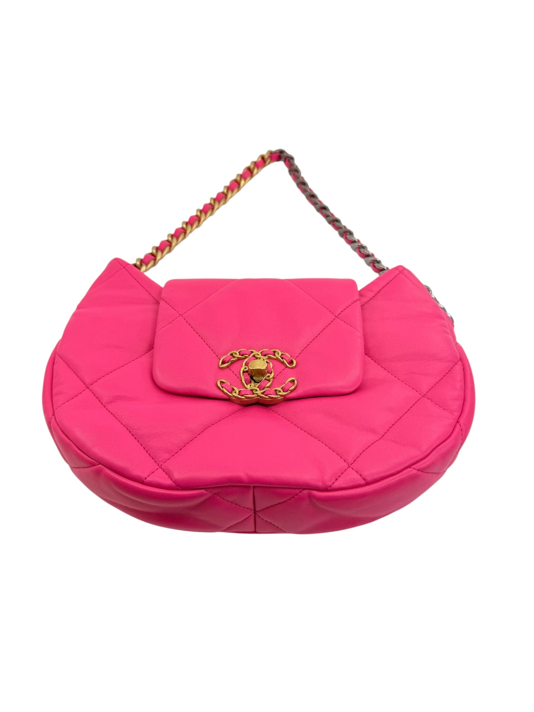 Chanel Quilted 19 Hobo Bag