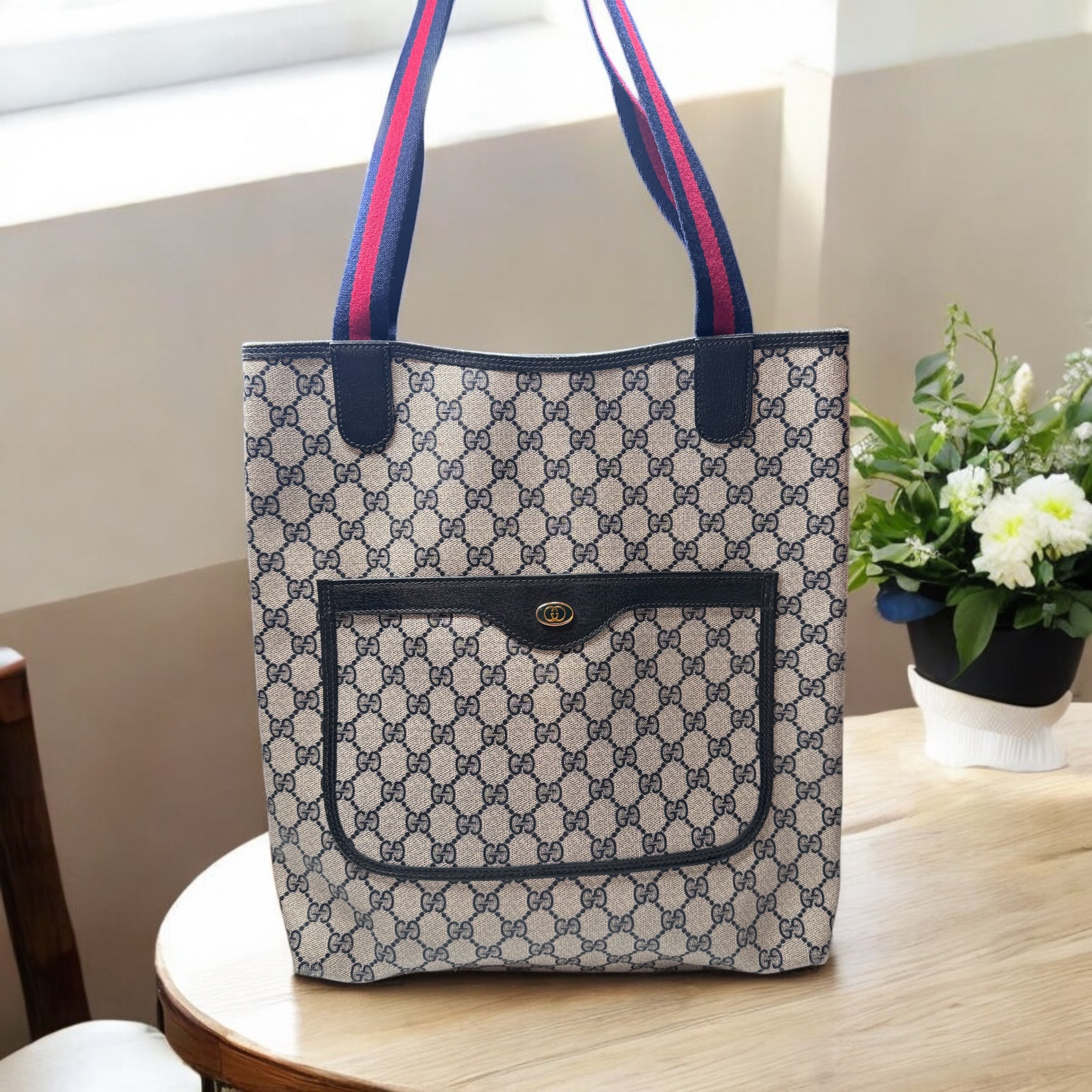 Gucci GG Canvas Sherry Line Tote | Iconic Everyday Bag