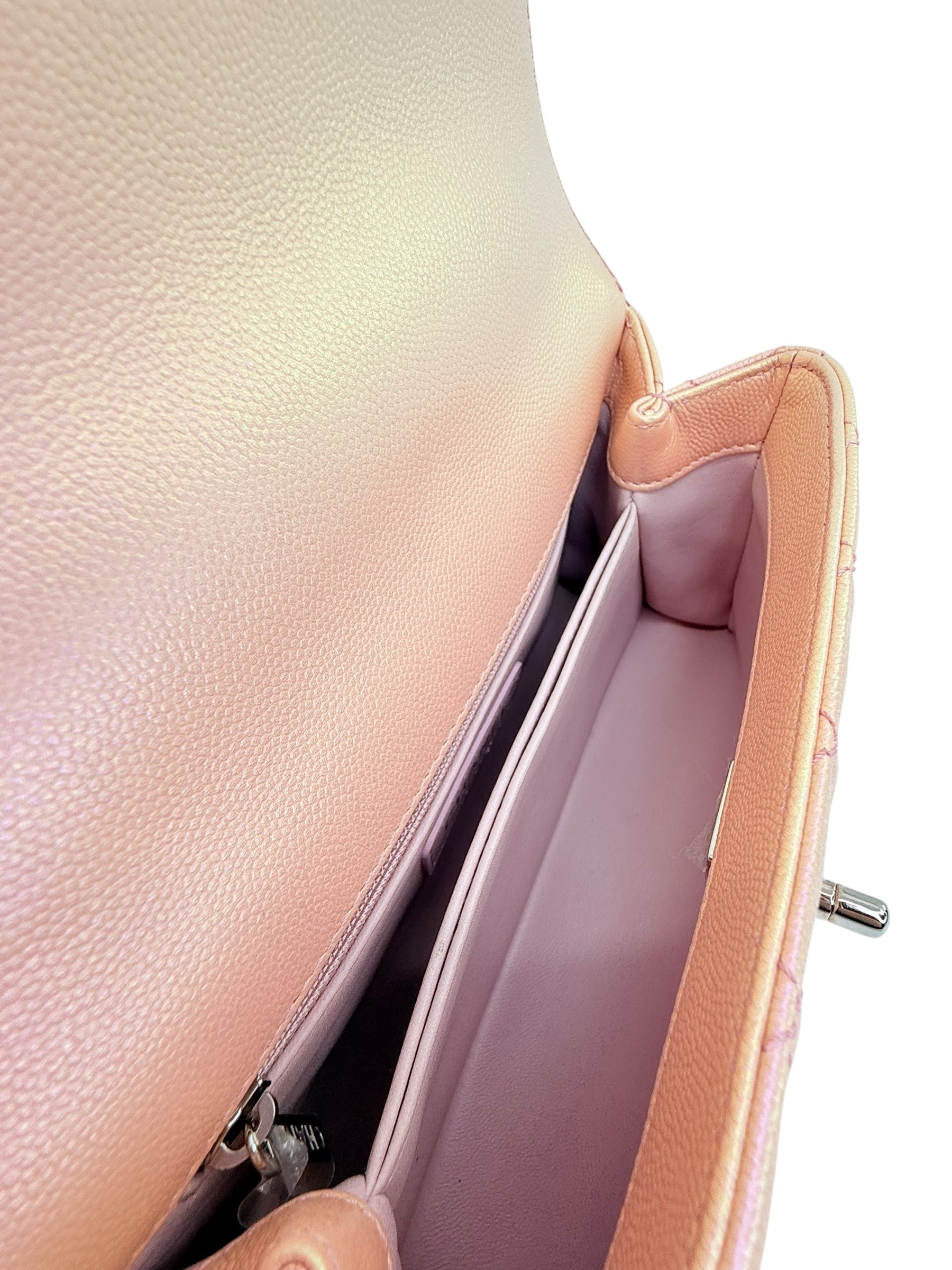 Chanel Small Coco Handle Iridescent Flap Bag