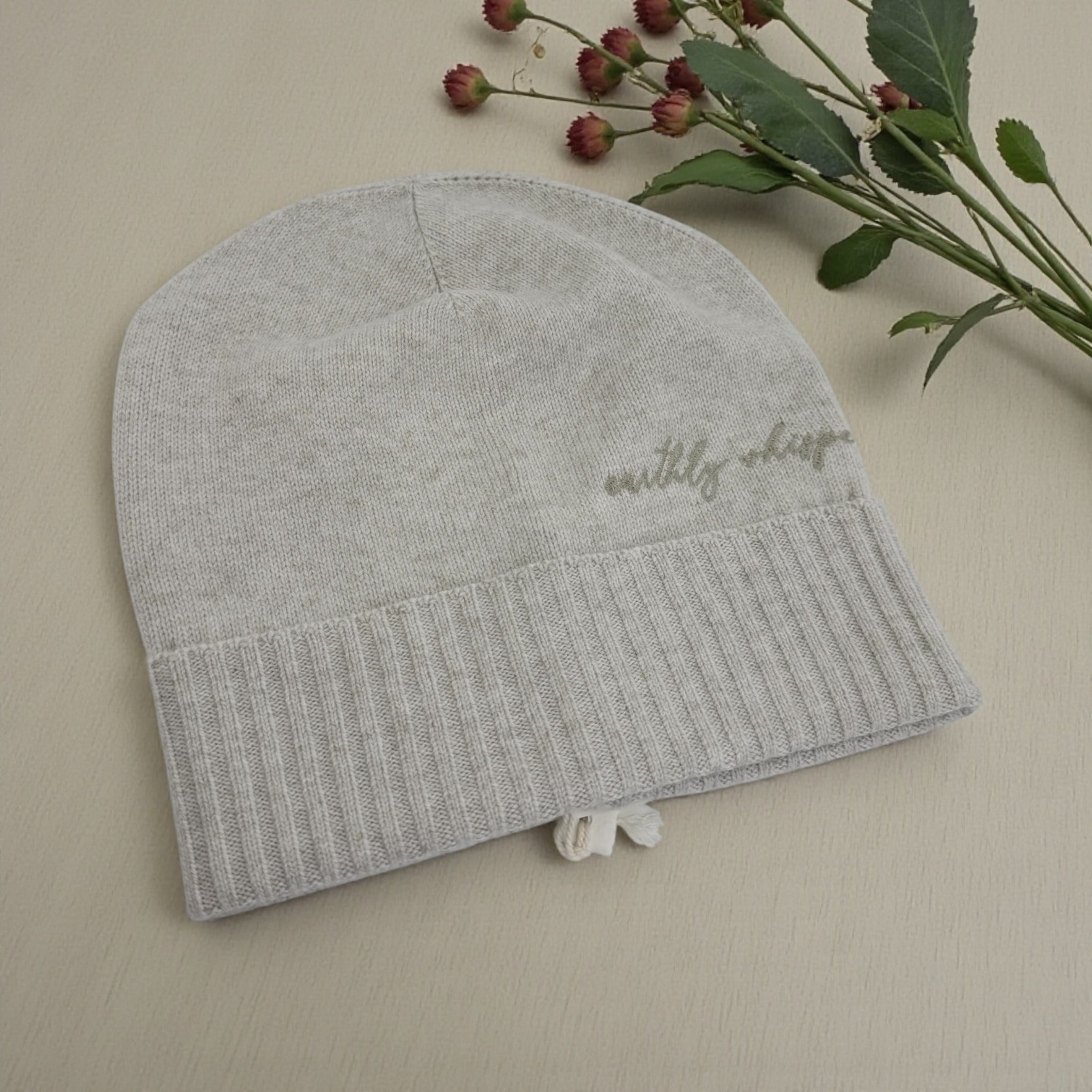 Brunello Cucinelli Embroidered Beanie | The Little Purse