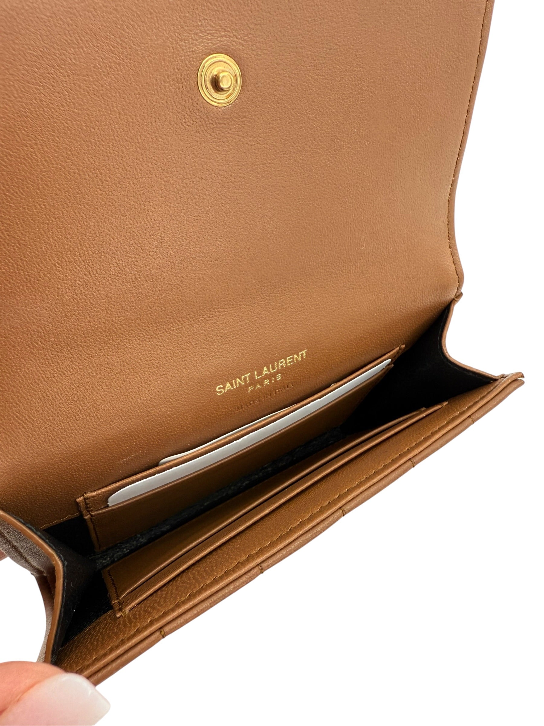 Saint Laurent Small Monogram Flap Wallet