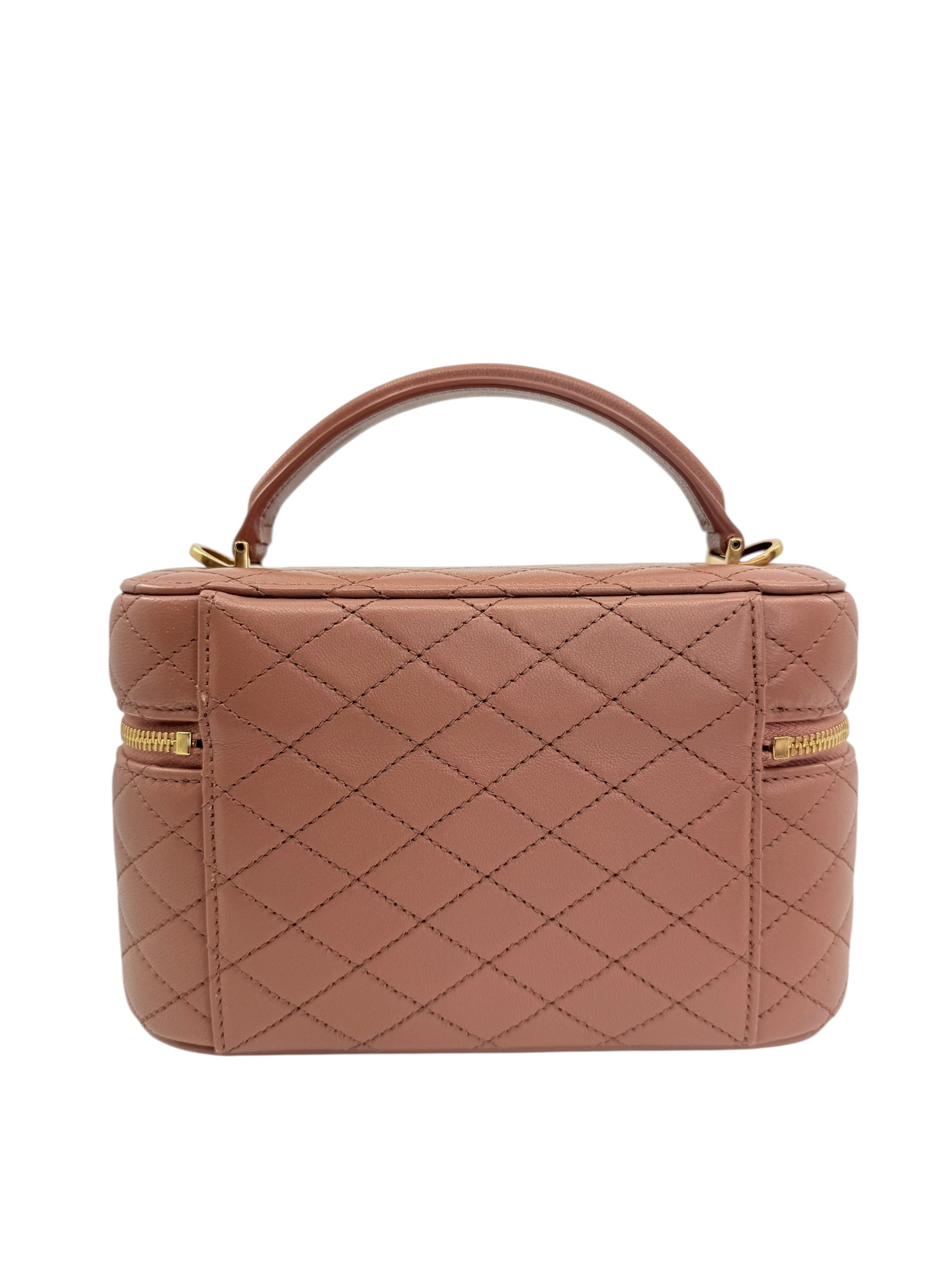 Saint Laurent Gaby Quilted Vanity Bag