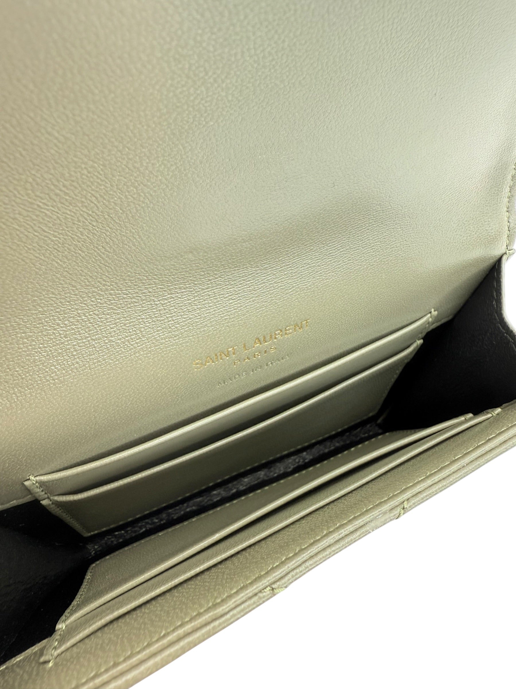 Saint Laurent Monogram Small Flap Wallet