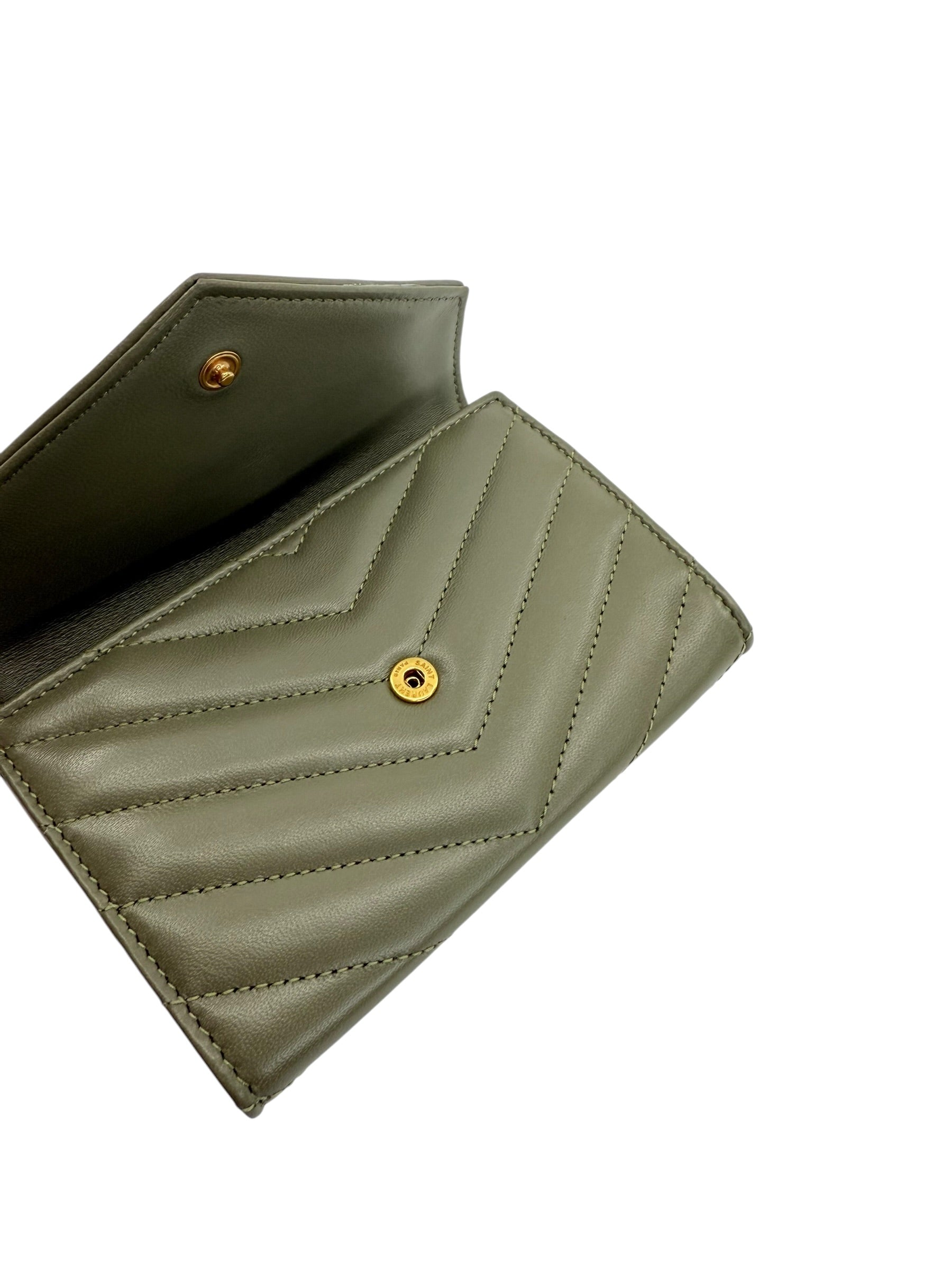 Saint Laurent Monogram Small Flap Wallet