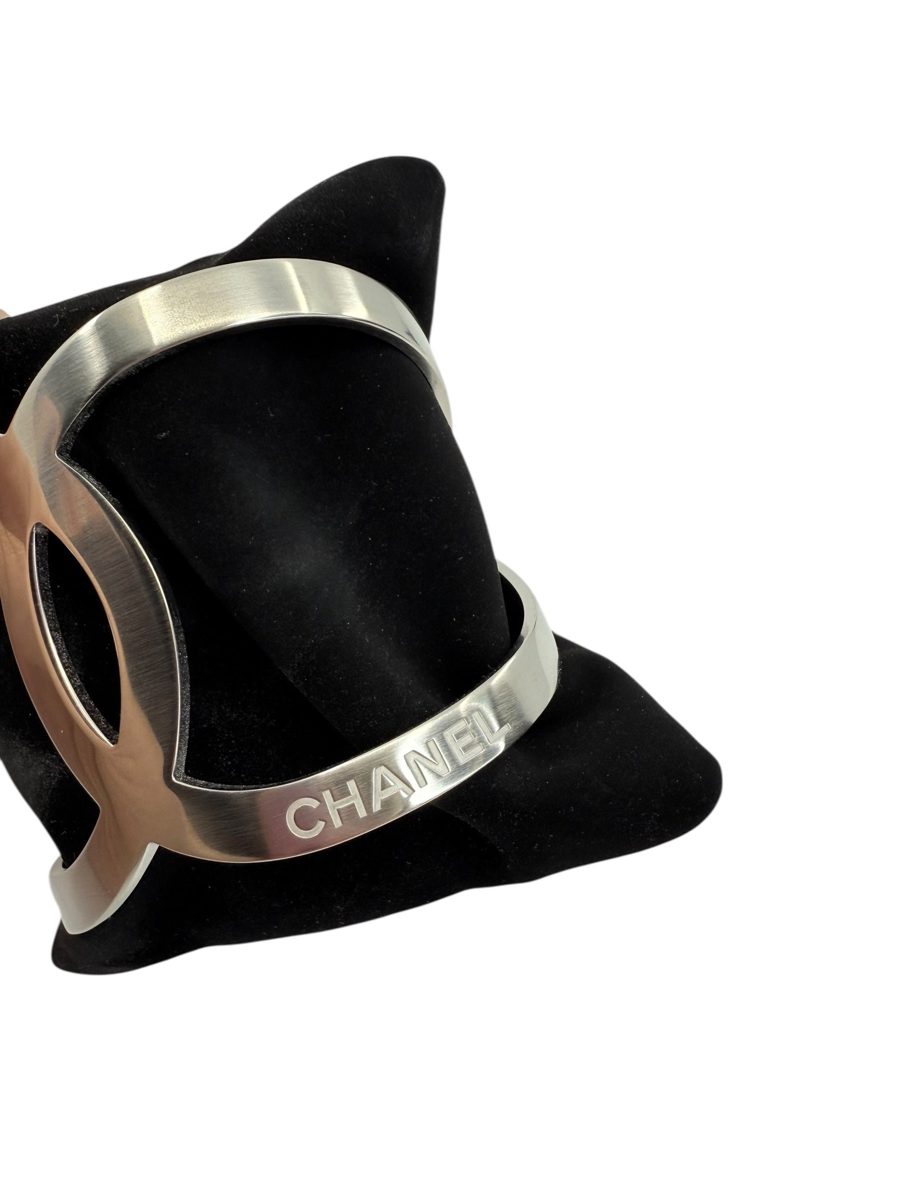 Chanel Silver Bangle