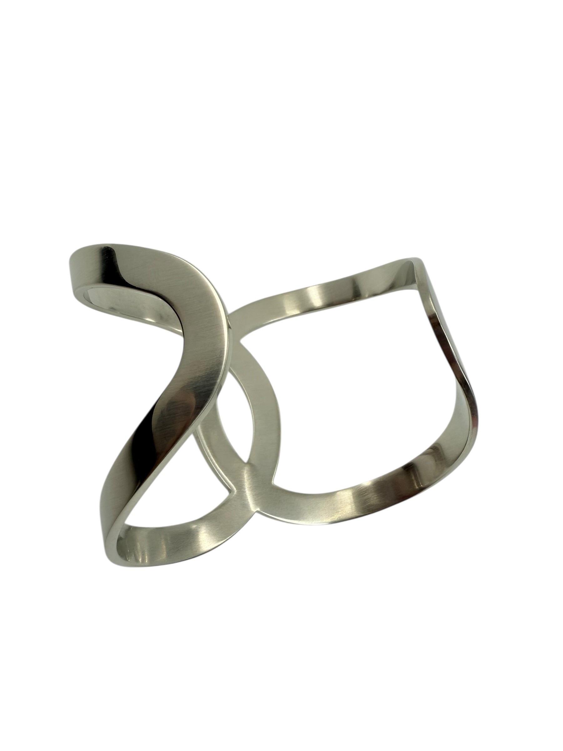 Chanel Silver Bangle