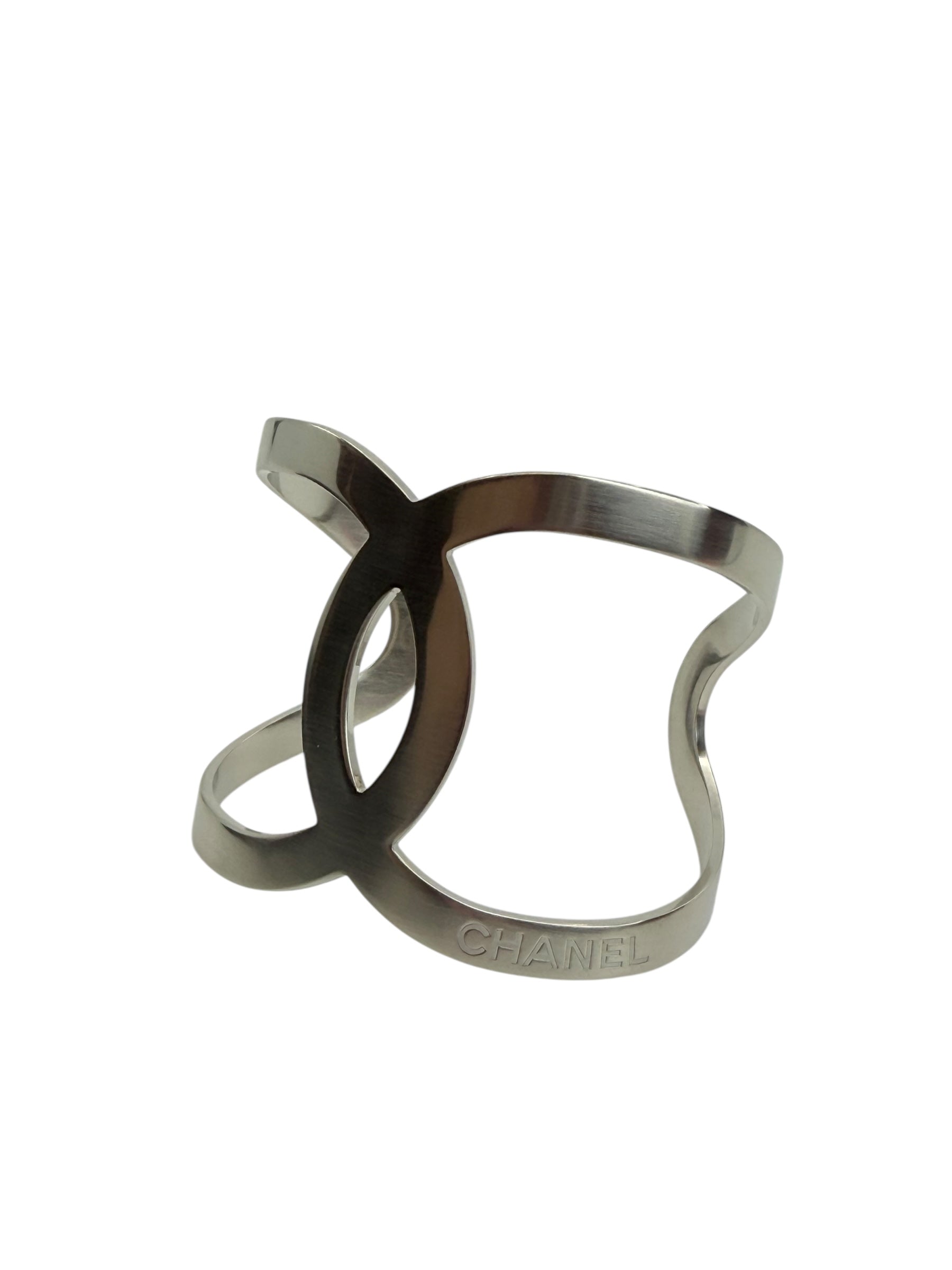 Chanel Silver Bangle