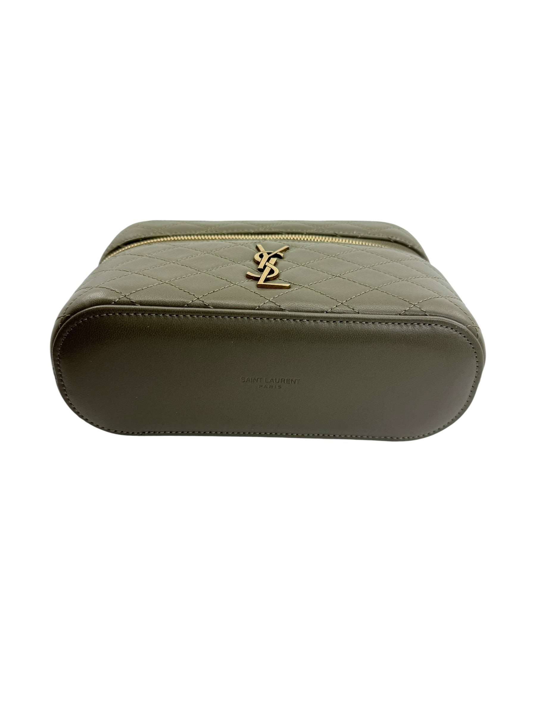 Saint Laurent Gaby Quilted Vanity Bag