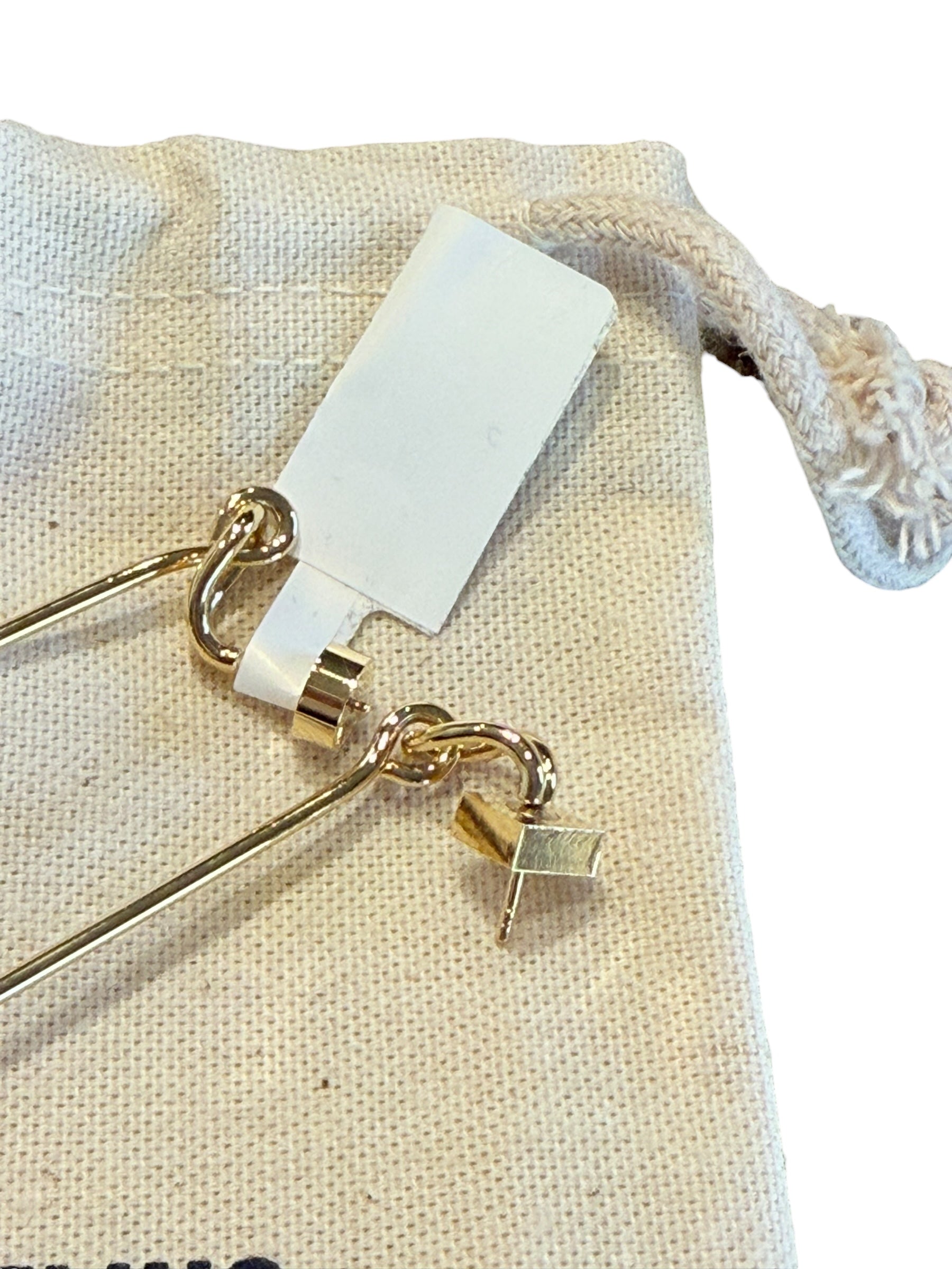 Jacquemus La Casa Rhinestone Dangle Earrings