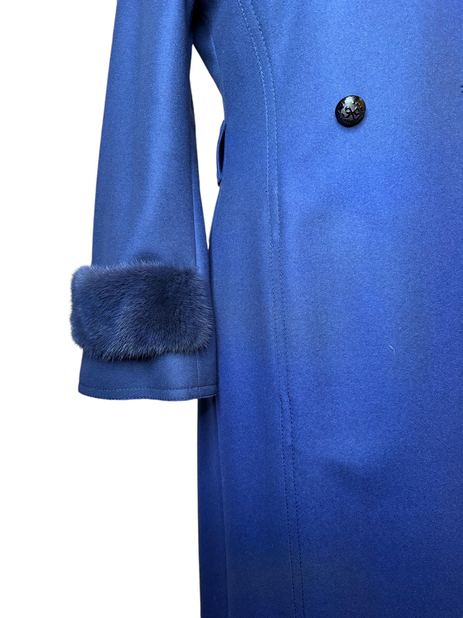 Fendi Wool & Cashmere Pea Coat