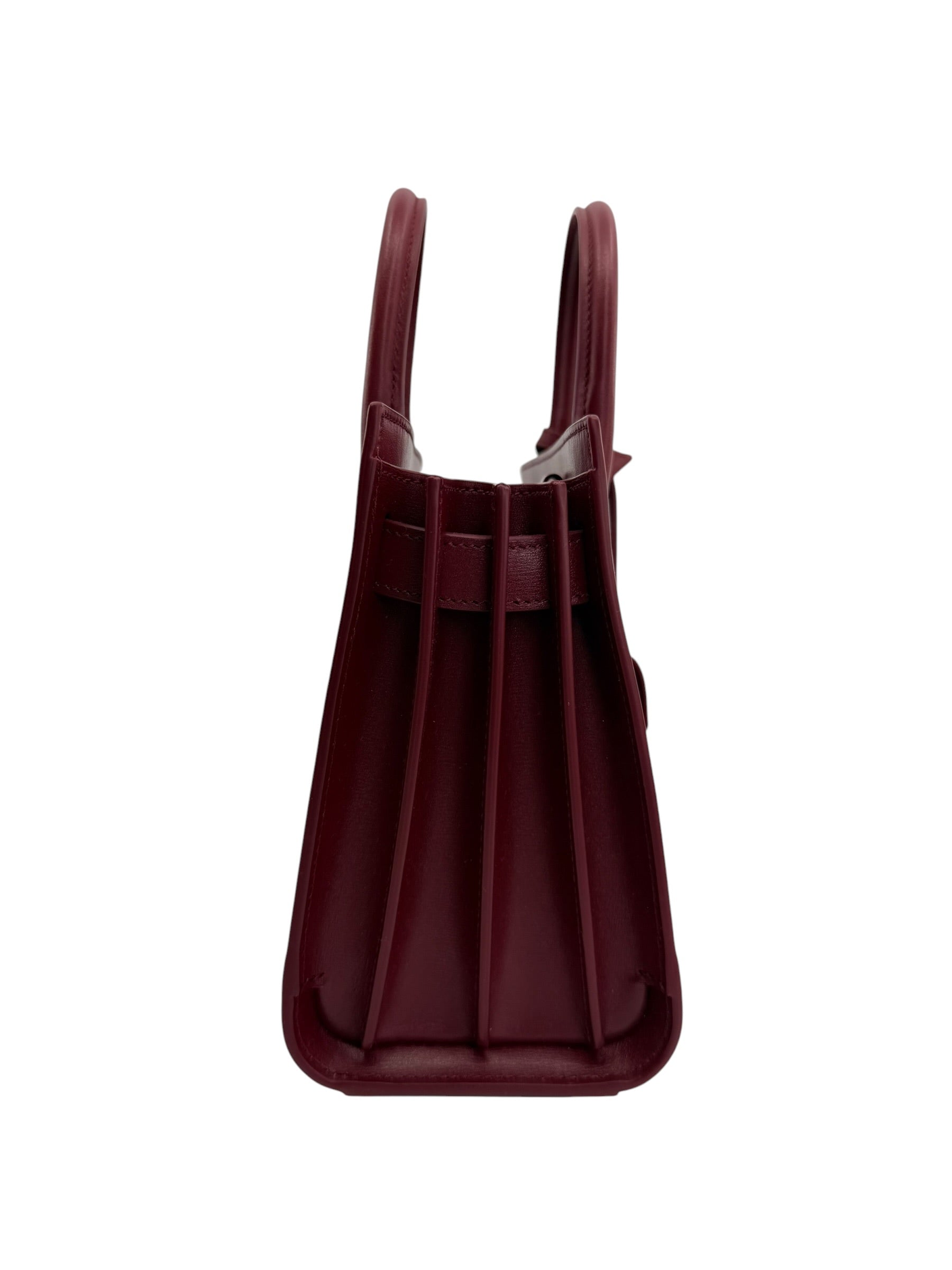 Saint Laurent Nano Sac de Jour Leather Satchel