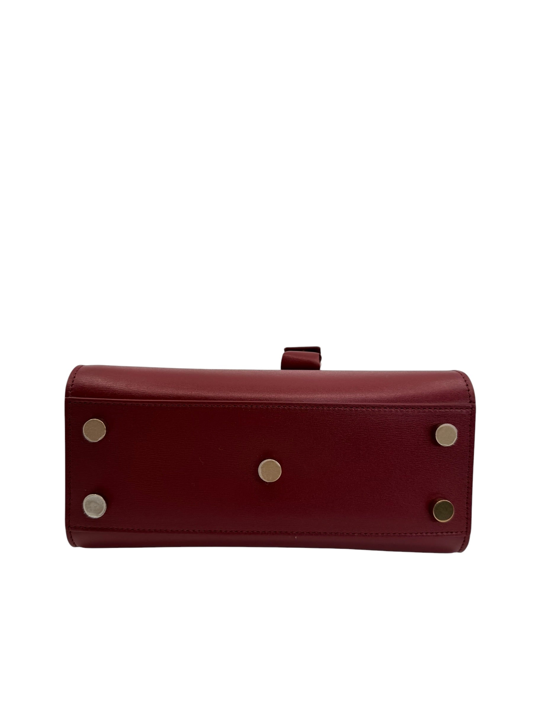 Saint Laurent Nano Sac de Jour Leather Satchel