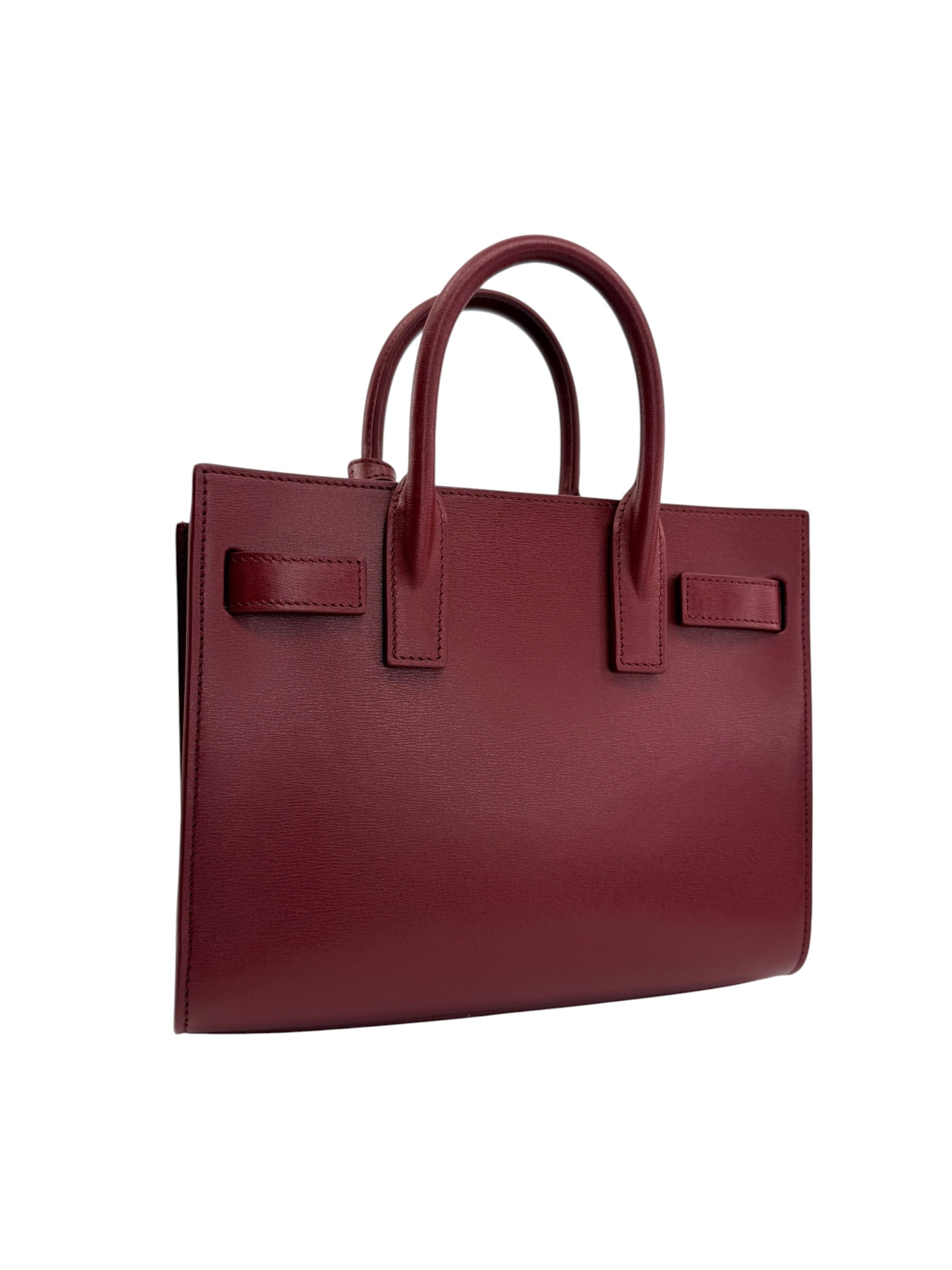 Saint Laurent Nano Sac de Jour Leather Satchel