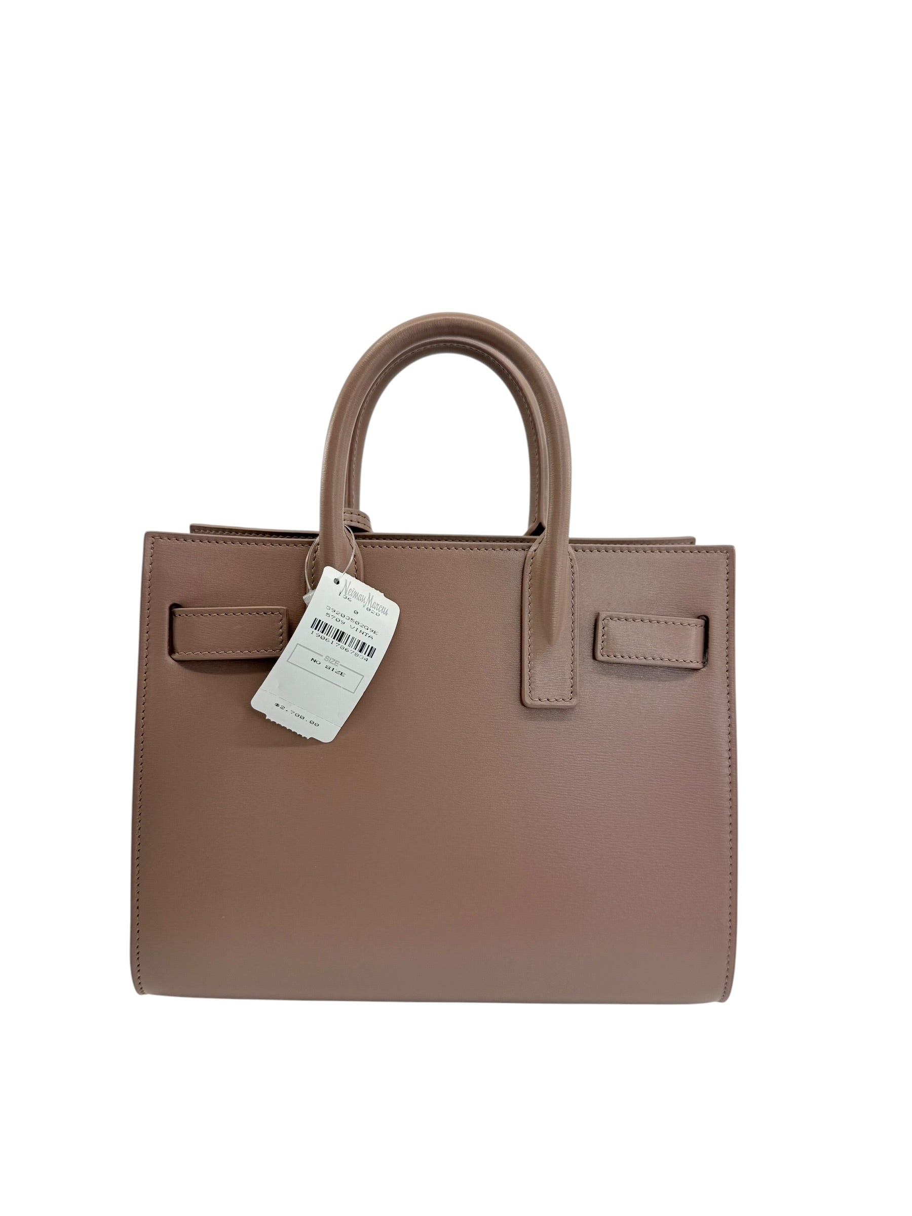 Saint Laurent Nano Sac de Jour Leather Satchel