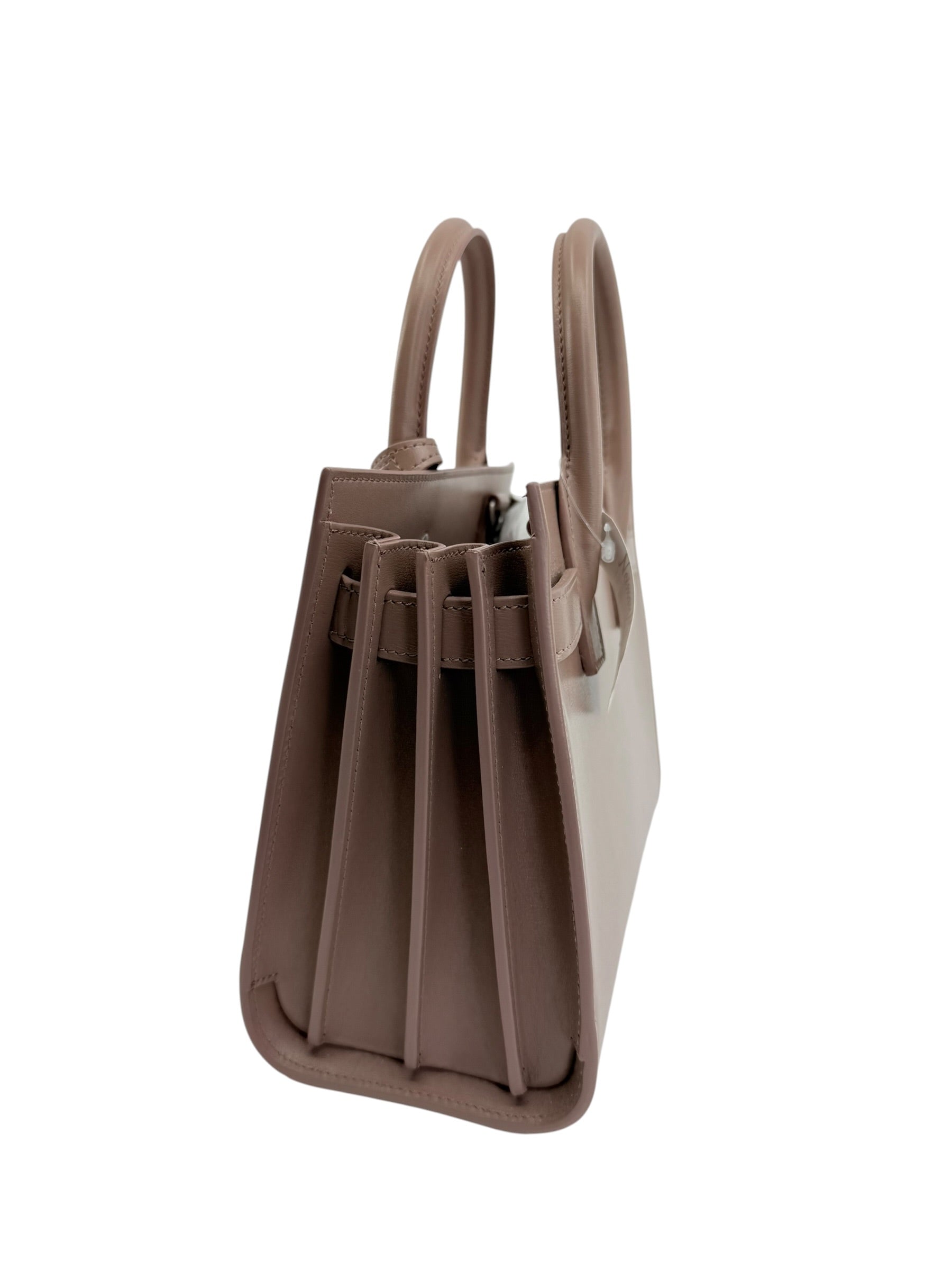 Saint Laurent Nano Sac de Jour Leather Satchel