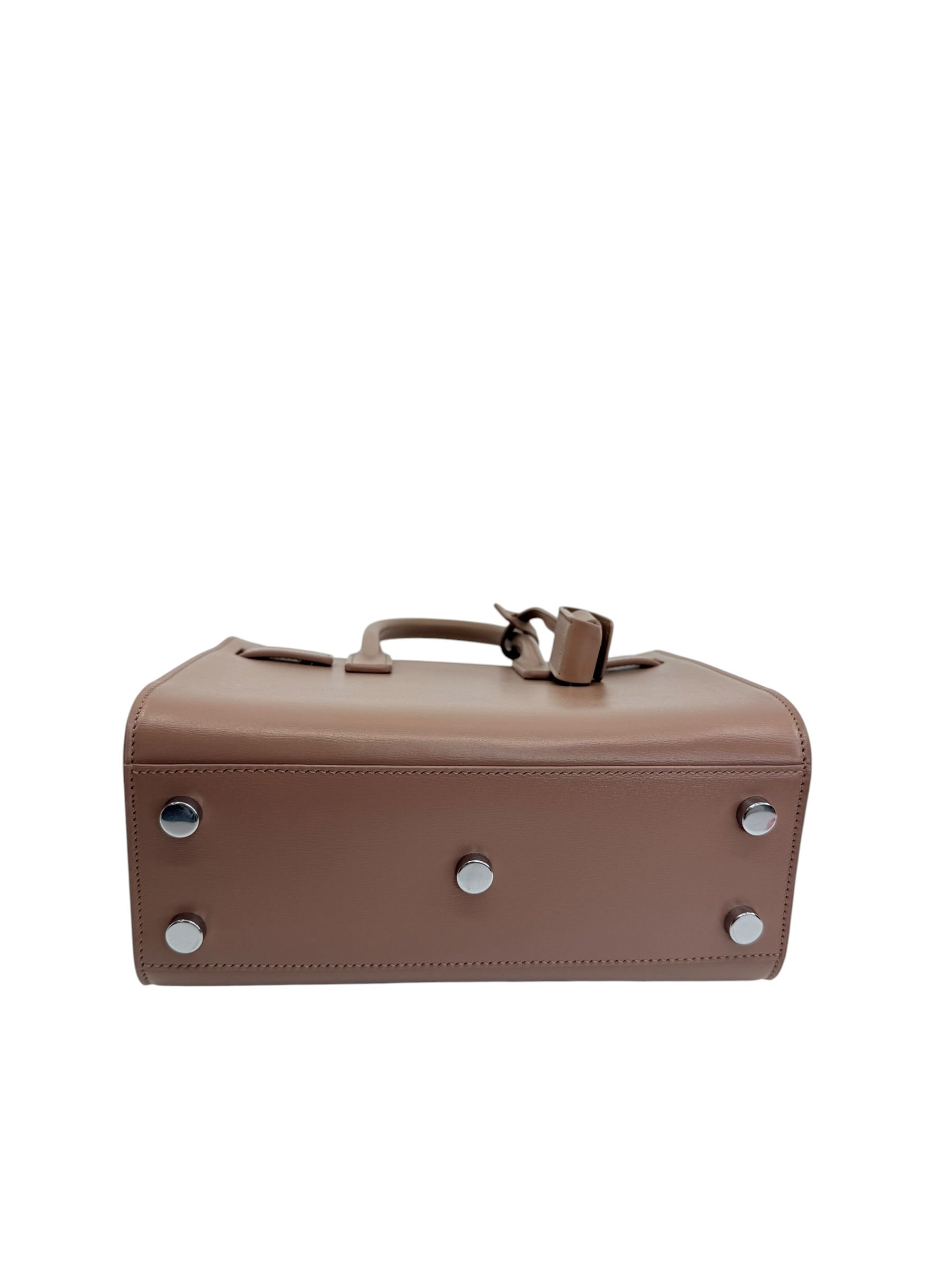Saint Laurent Nano Sac de Jour Leather Satchel