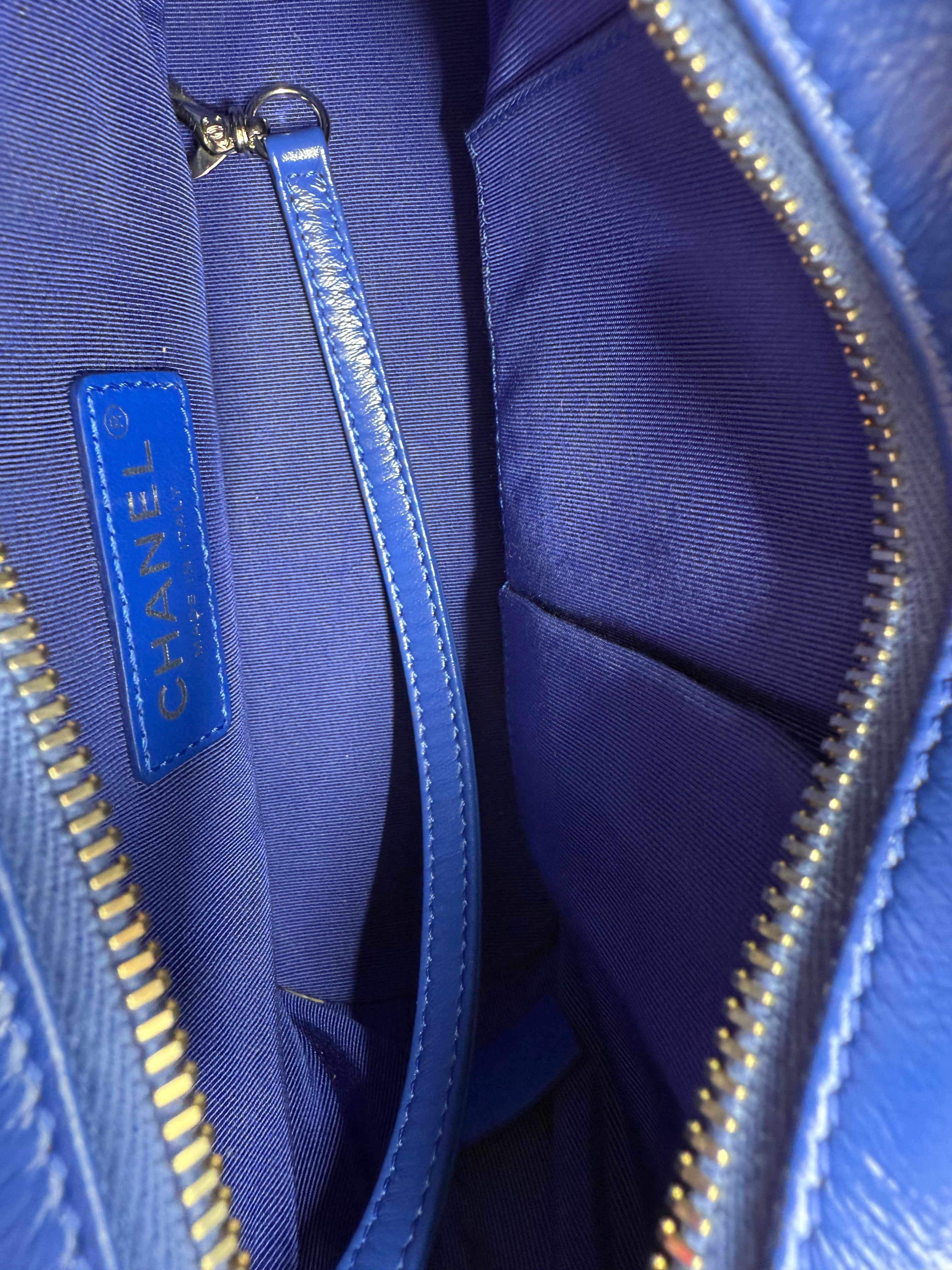 Chanel Small Gabrielle Wool Hobo