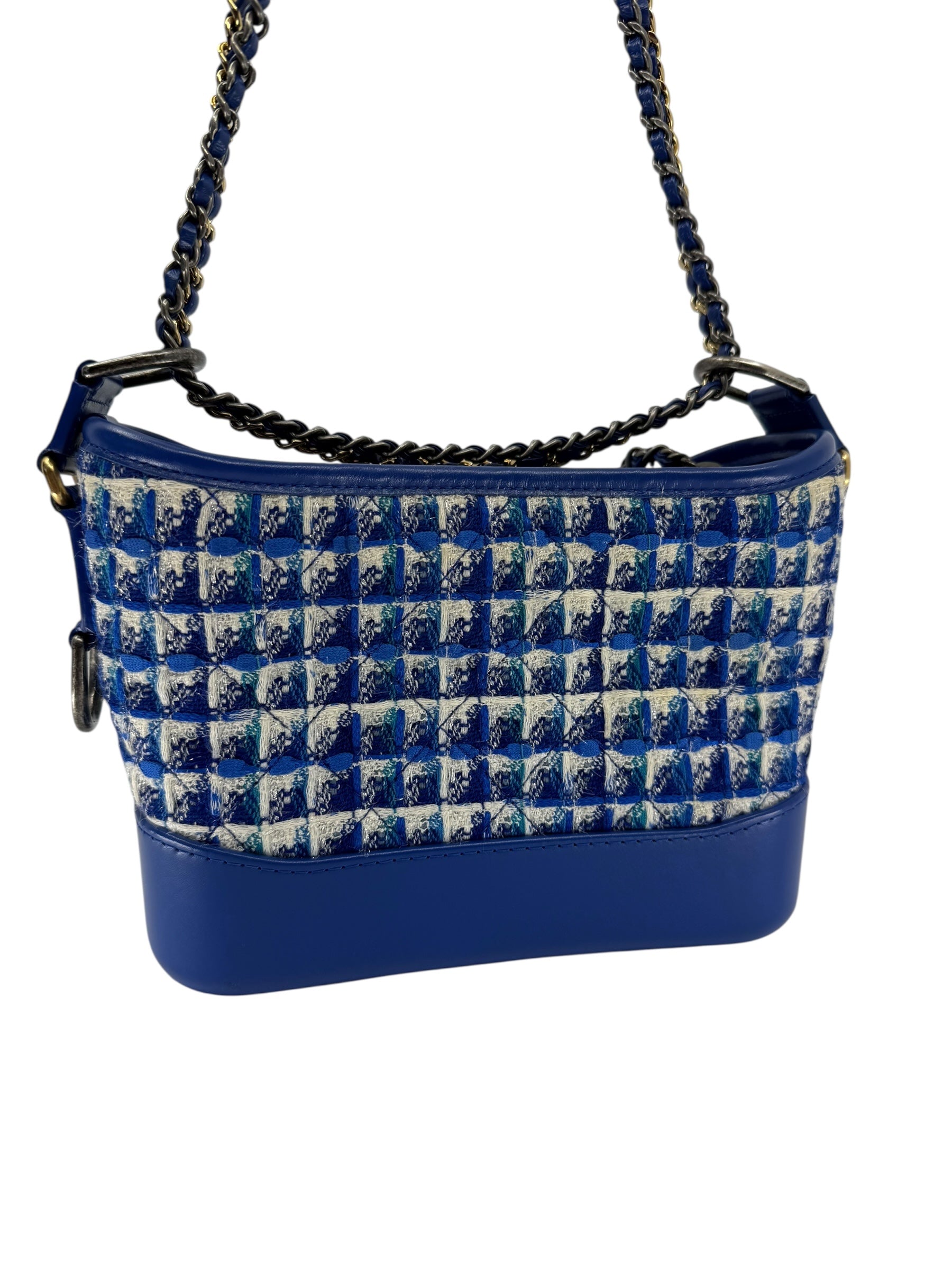 Chanel Small Gabrielle Wool Hobo