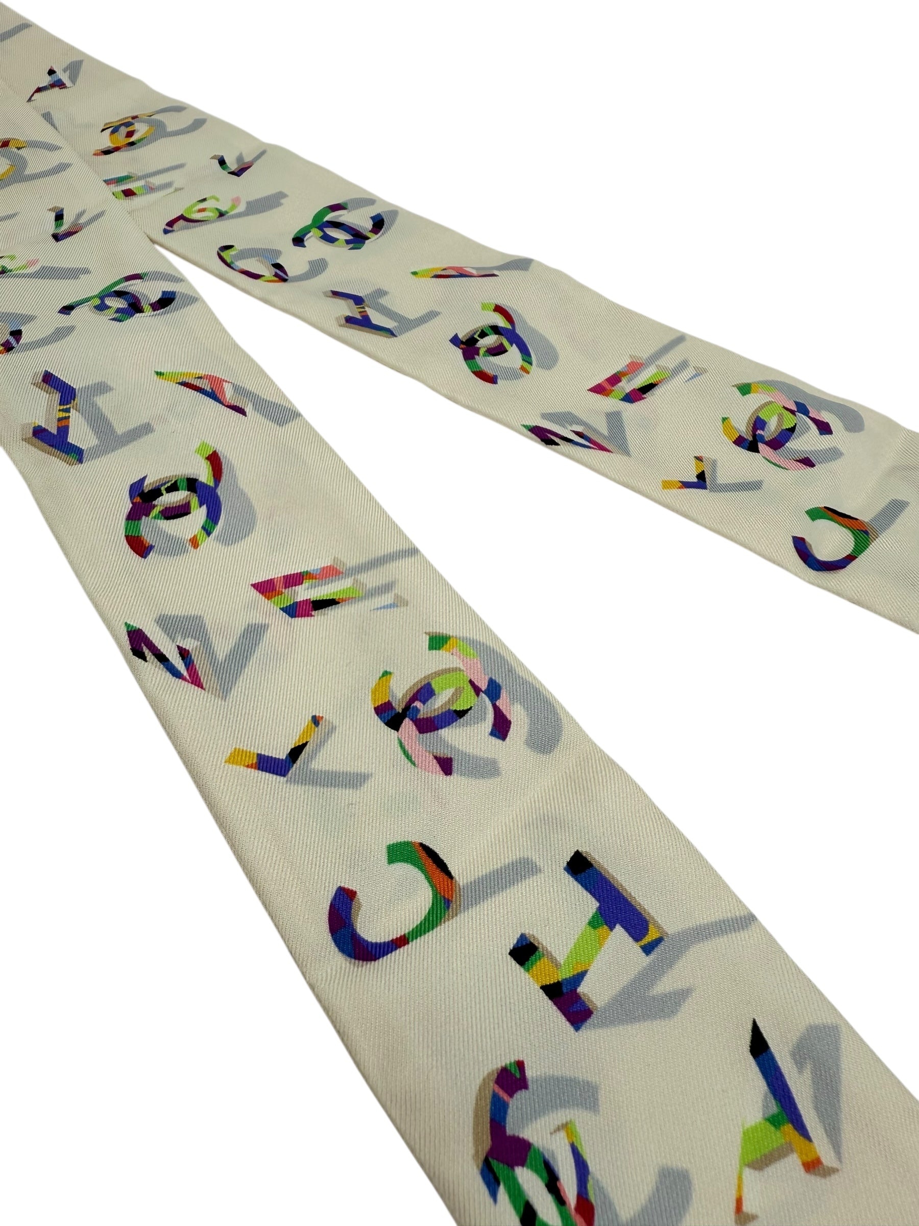 Chanel Bandeau Silk Scarf