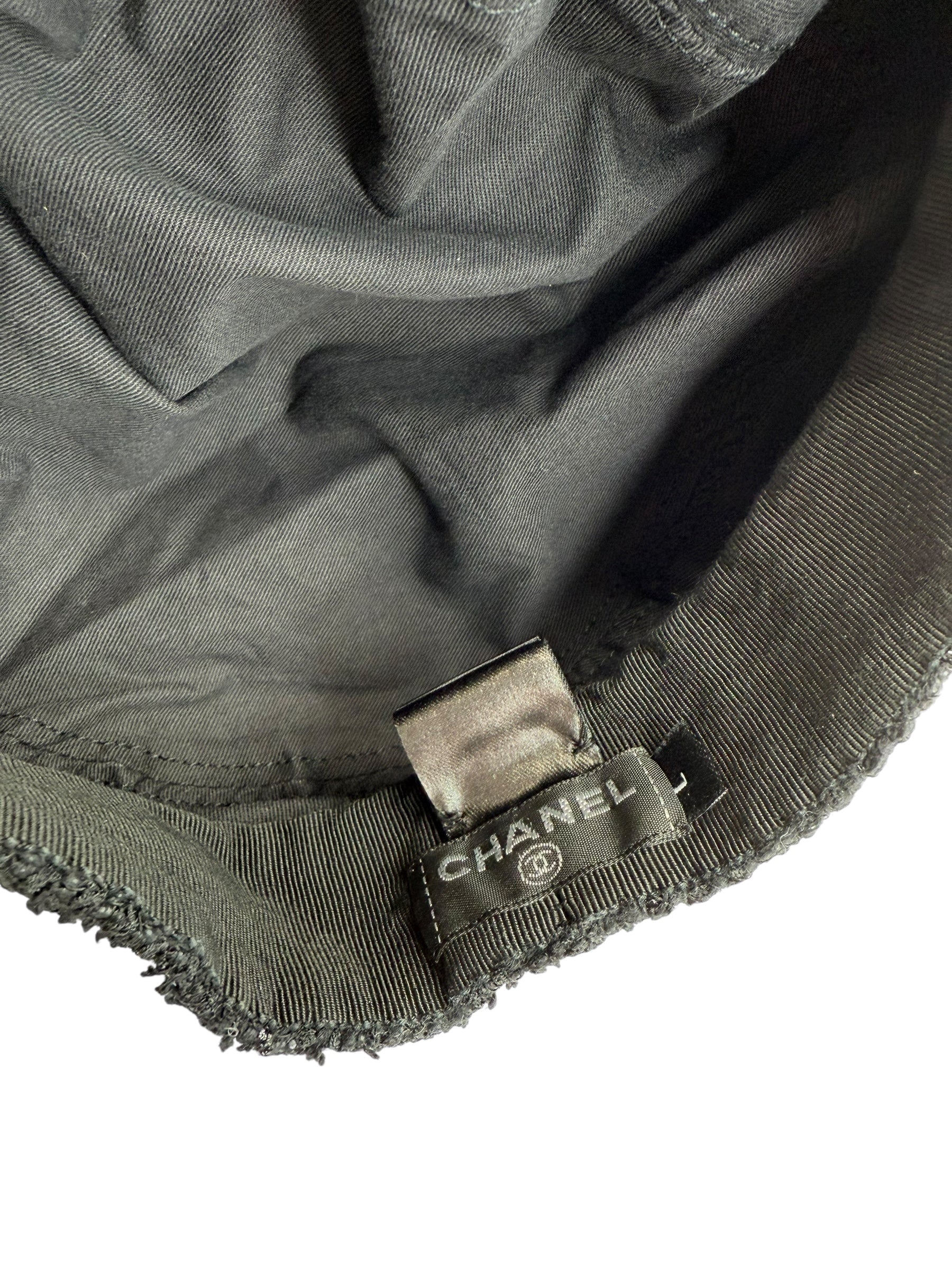 Chanel CC Newsboy Hat