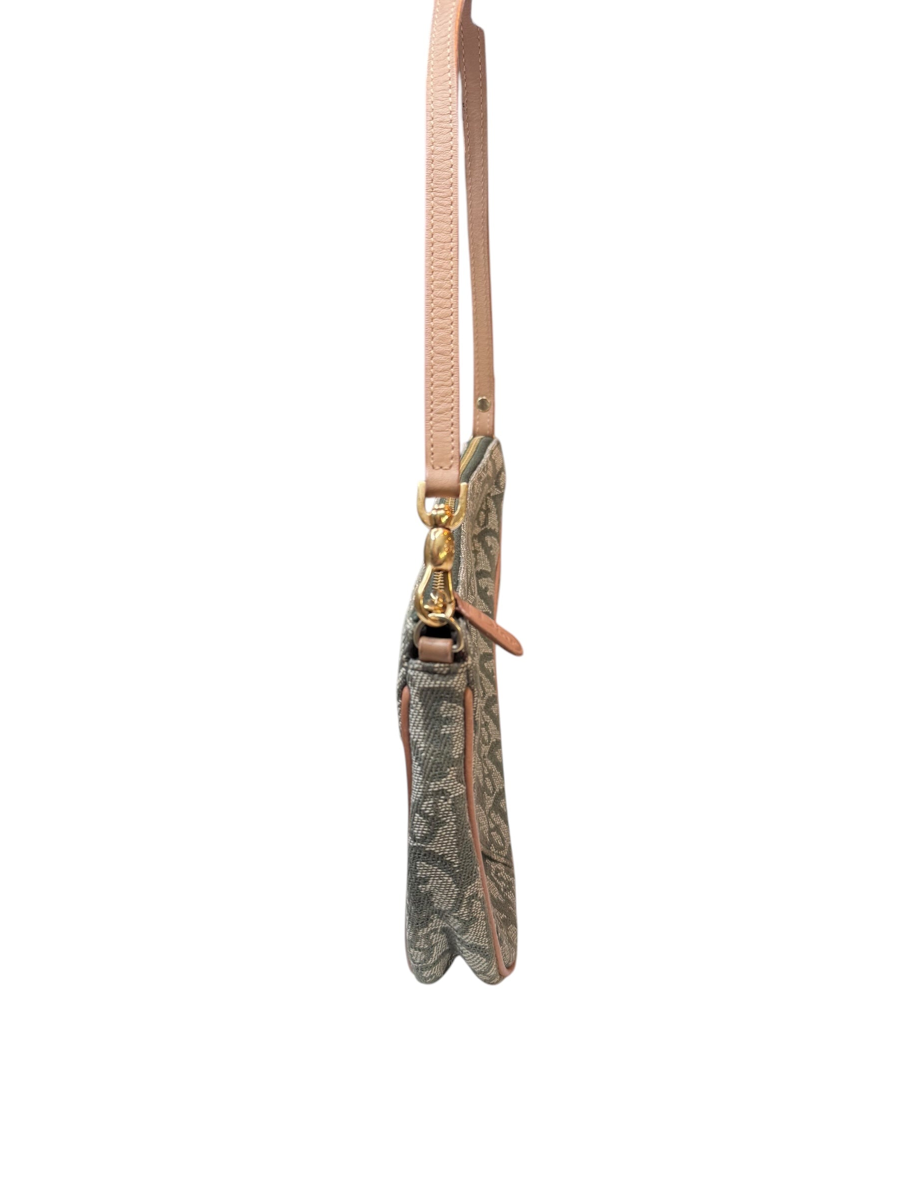 Dior Vintage Canvas Saddle Pochette | Iconic Shape