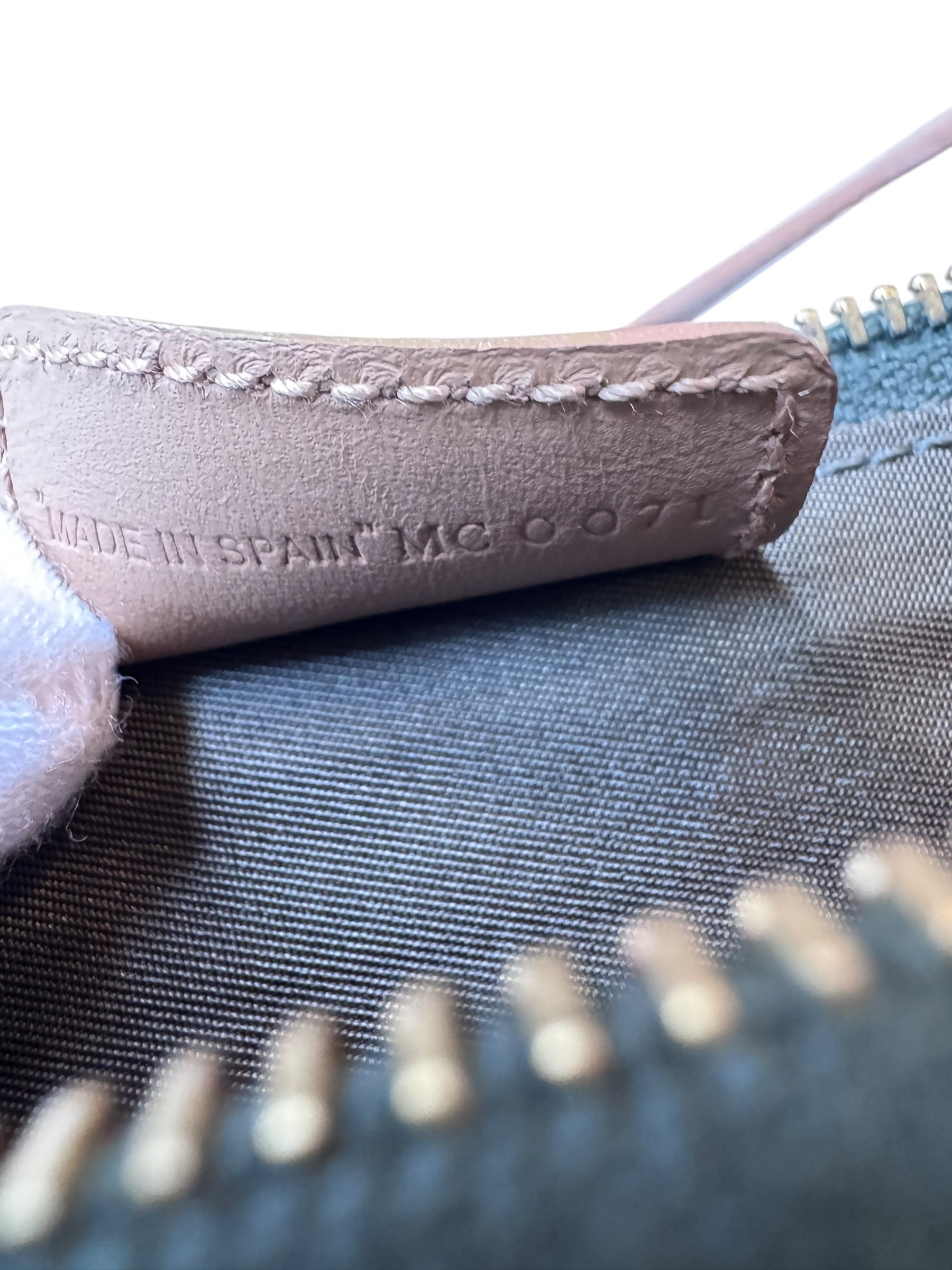 Dior Vintage Canvas Saddle Pochette | Iconic Shape