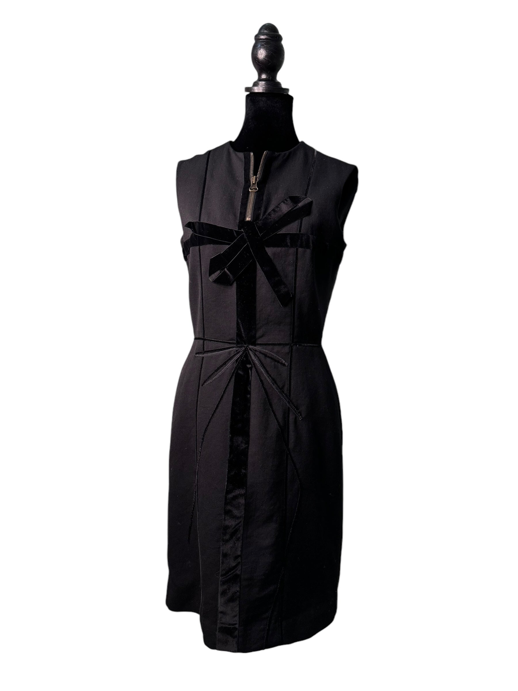 Lanvin Vintage Wool Cocktail Dress