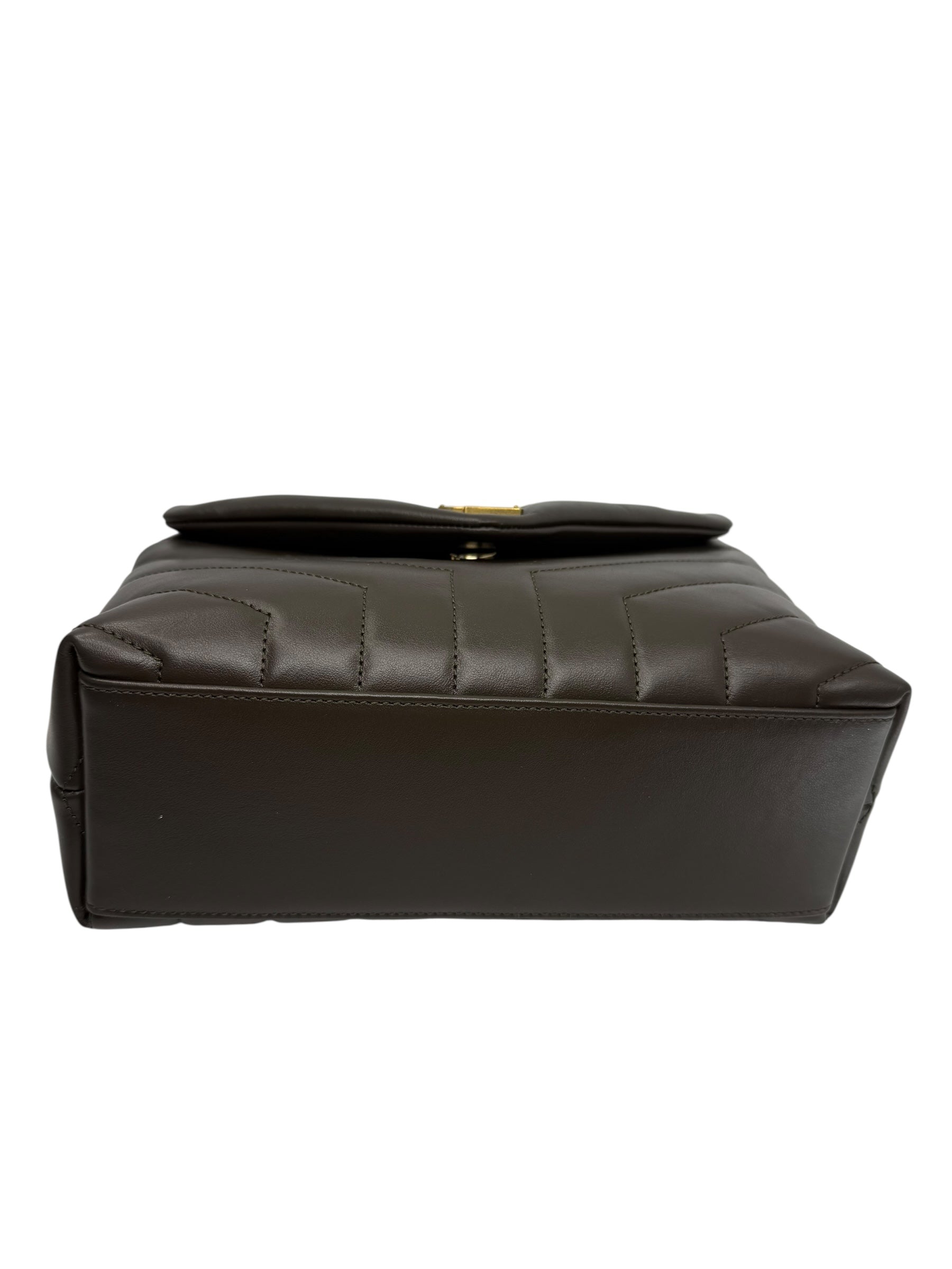 Saint Laurent Calfskin Y Loulou Satchel