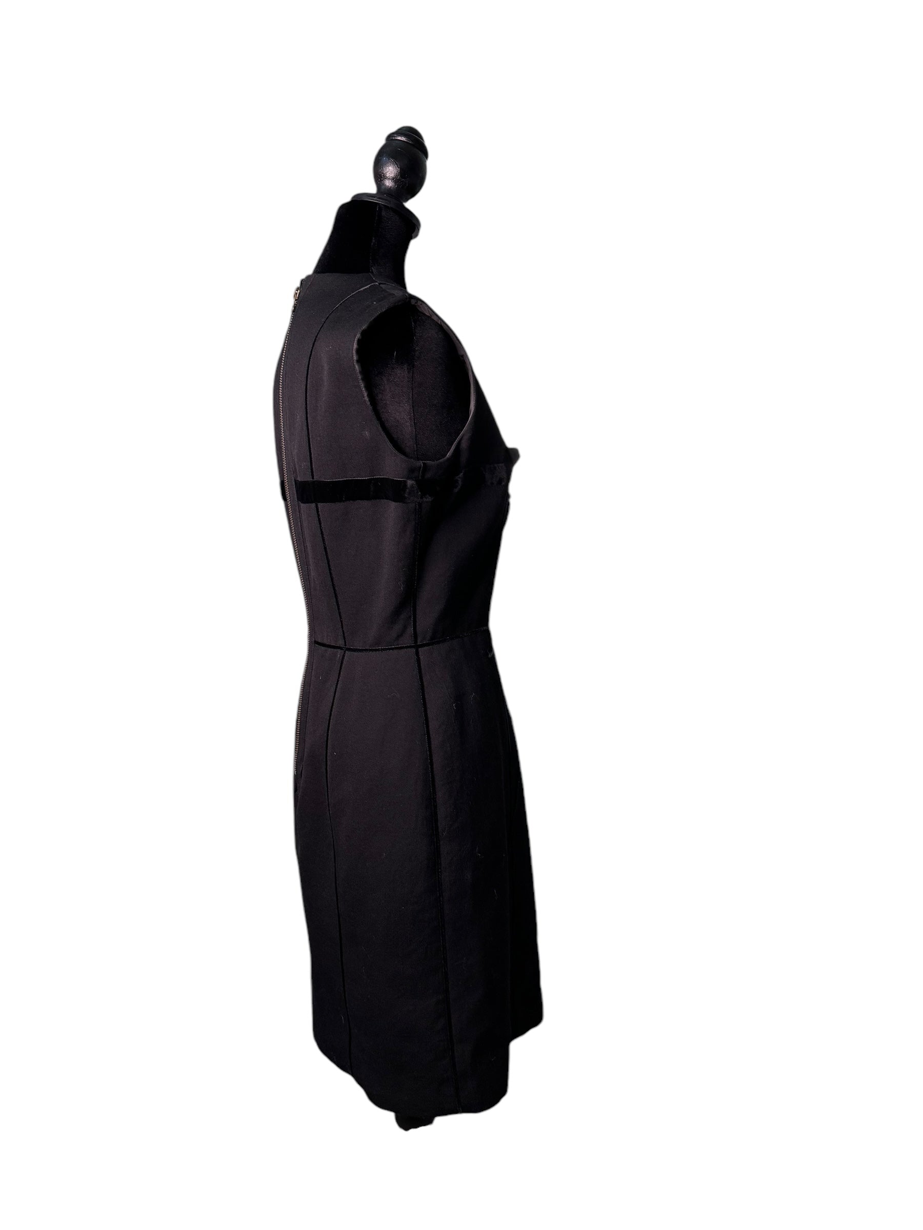 Lanvin Vintage Wool Cocktail Dress