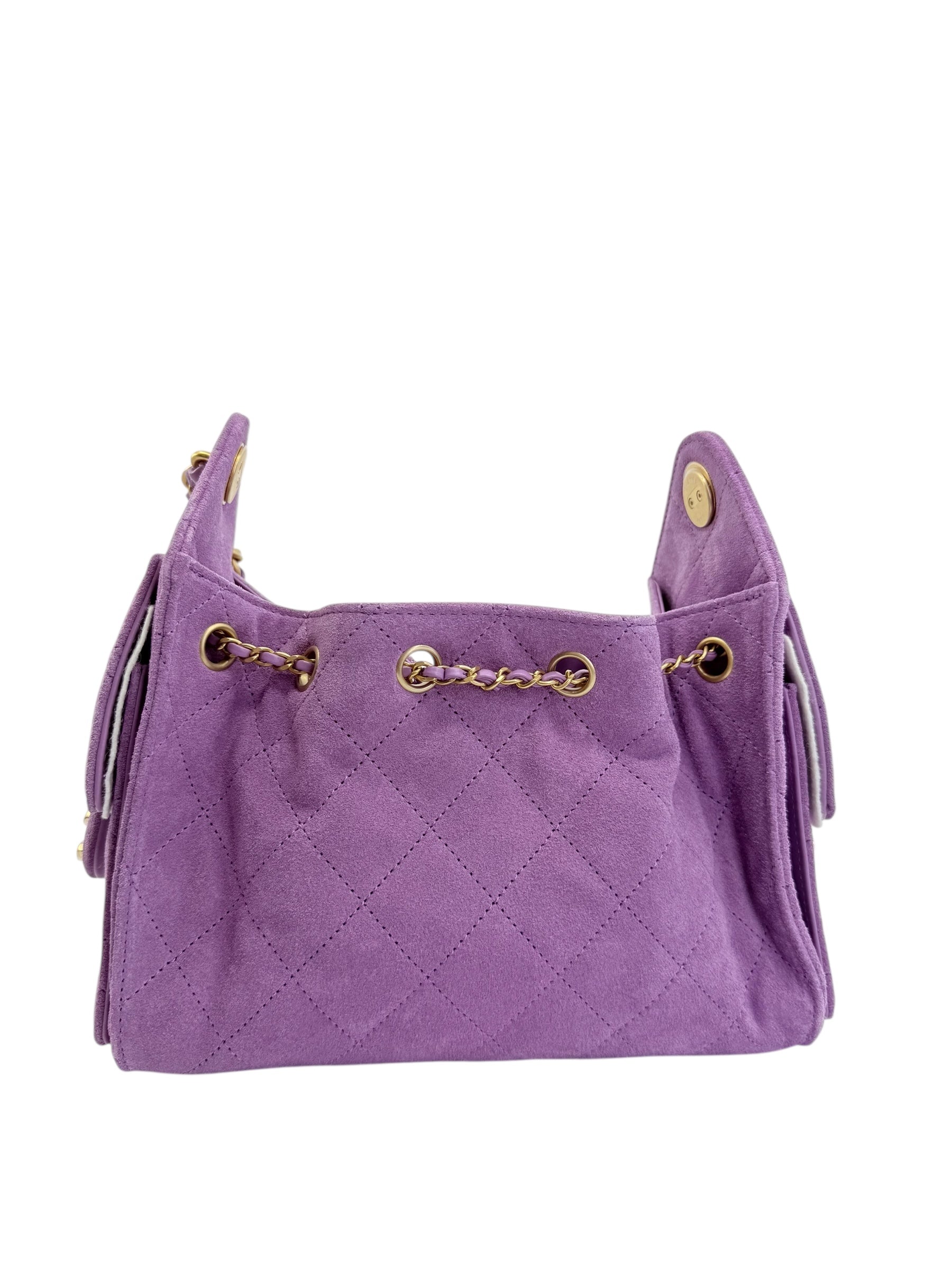 Chanel Suede Mini 25 Hobo