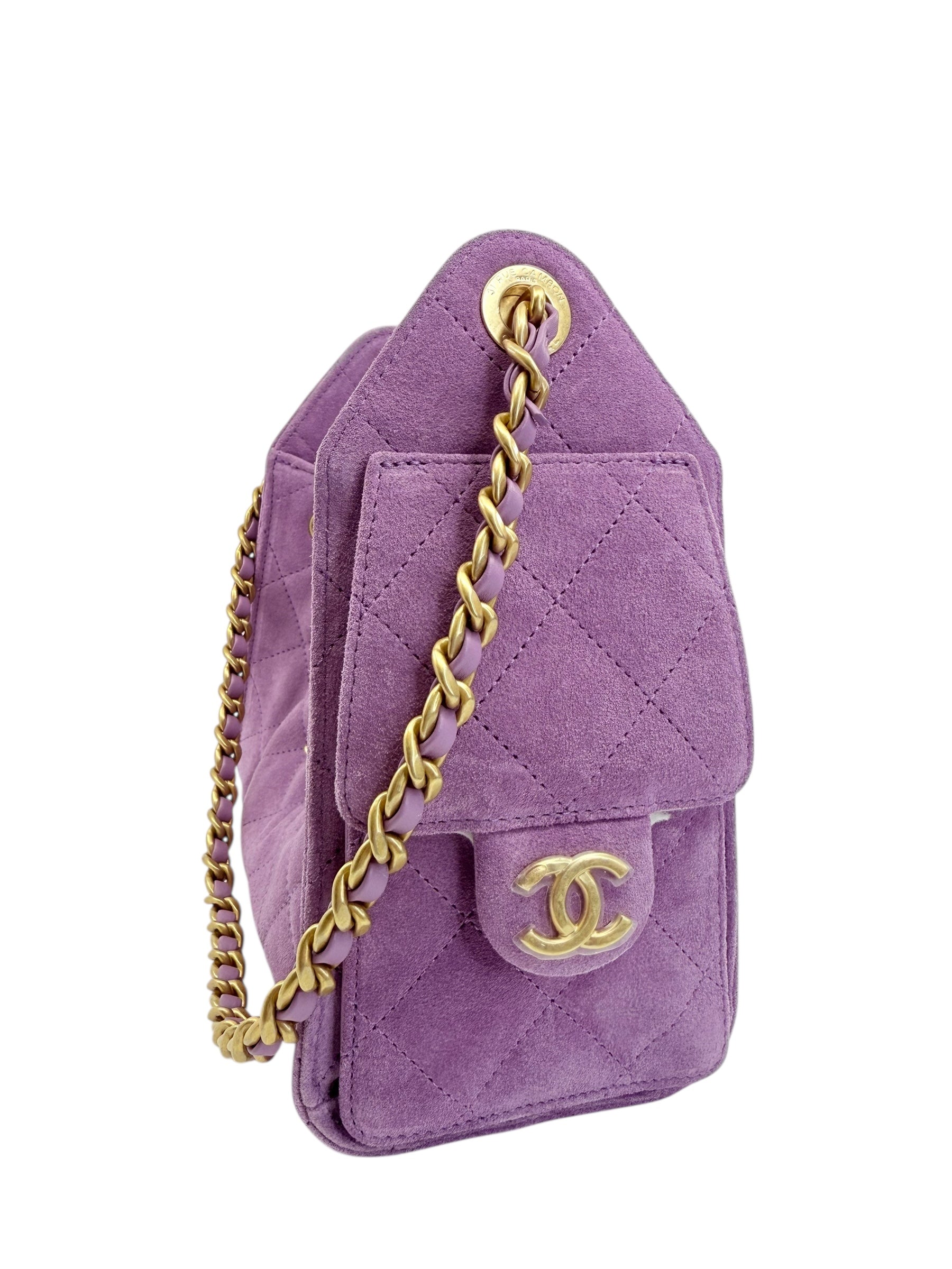 Chanel Suede Mini 25 Hobo