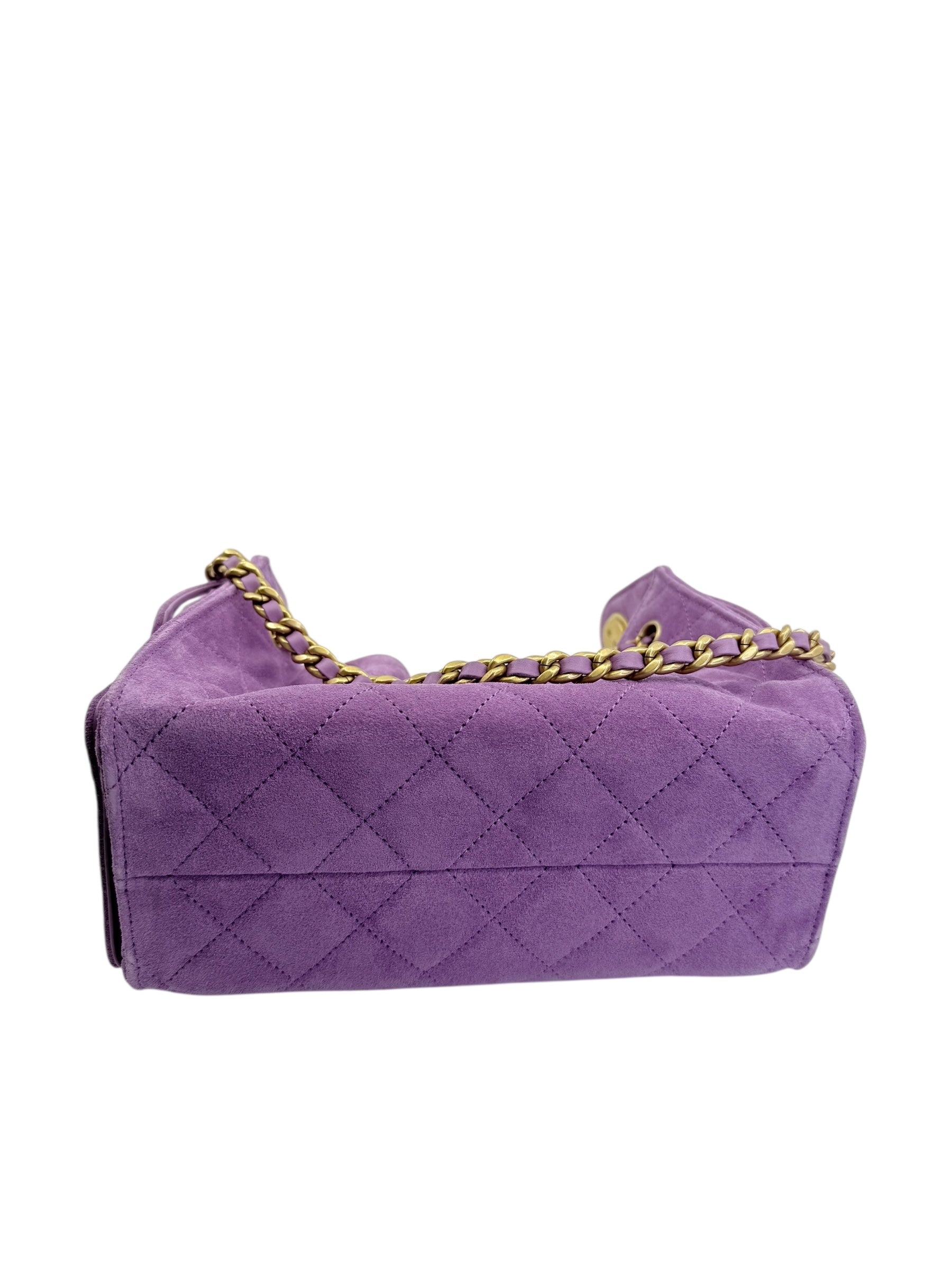 Chanel Suede Mini 25 Hobo