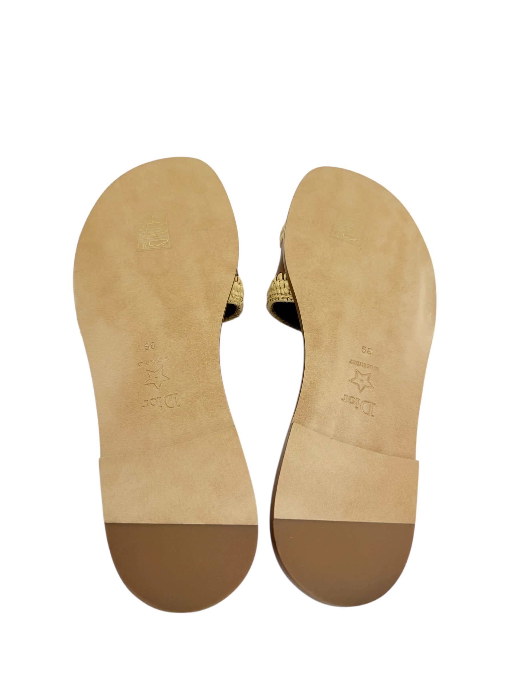 Dior D-Lane Dioriviera Slides (39/9)