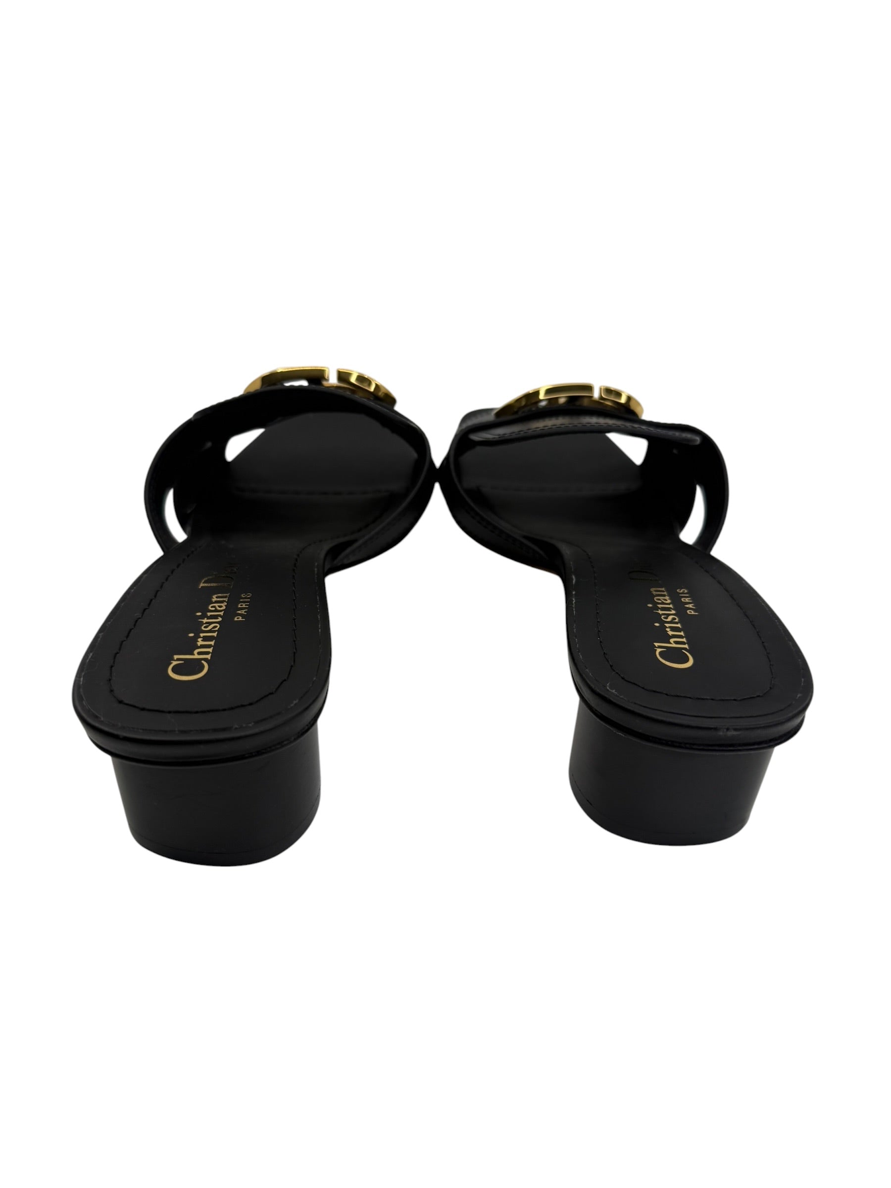 Dior 30 Montaigne Heeled Slides (38/8)