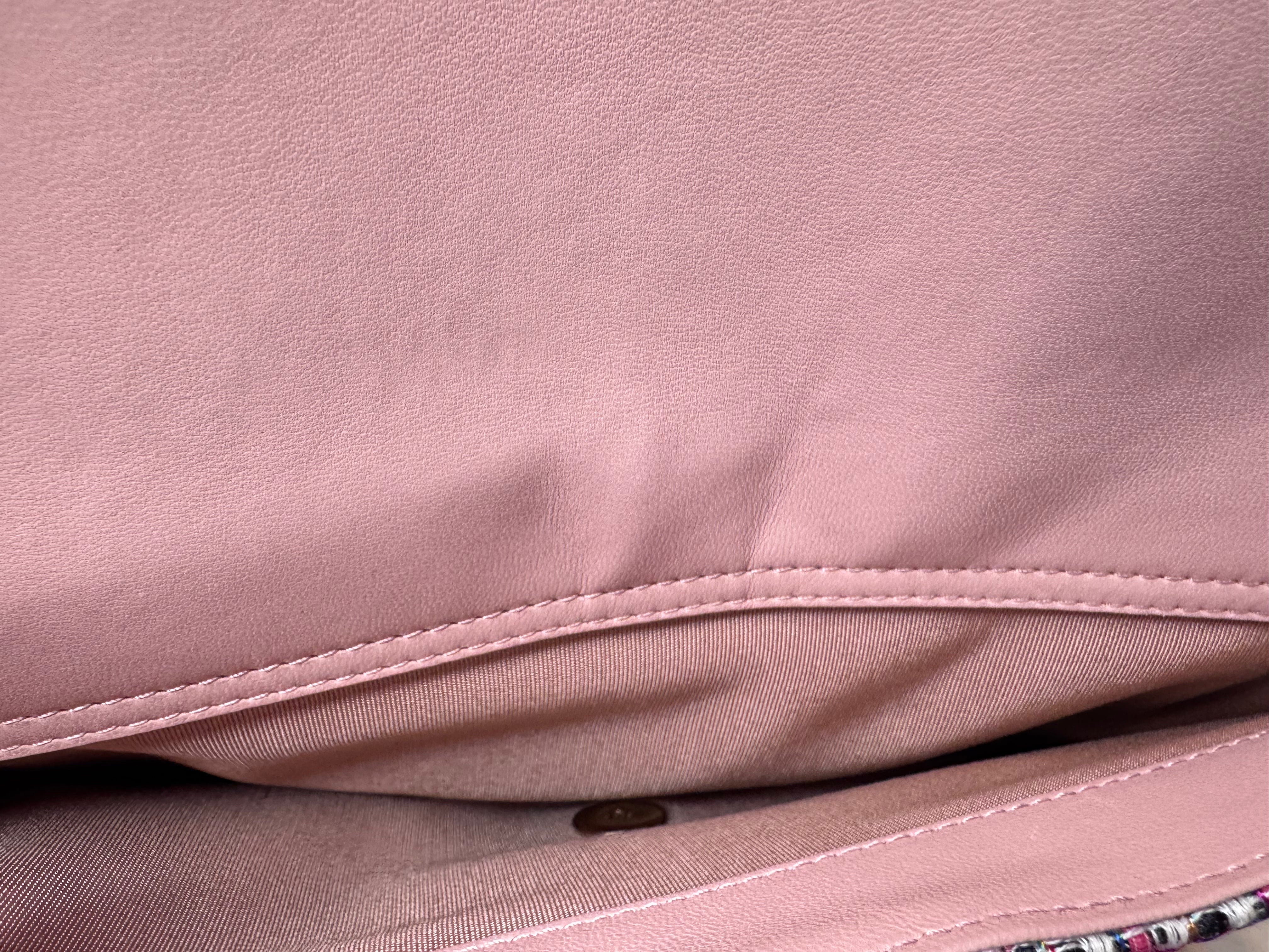 Chanel Coco Mark Tweed Shoulder Bag