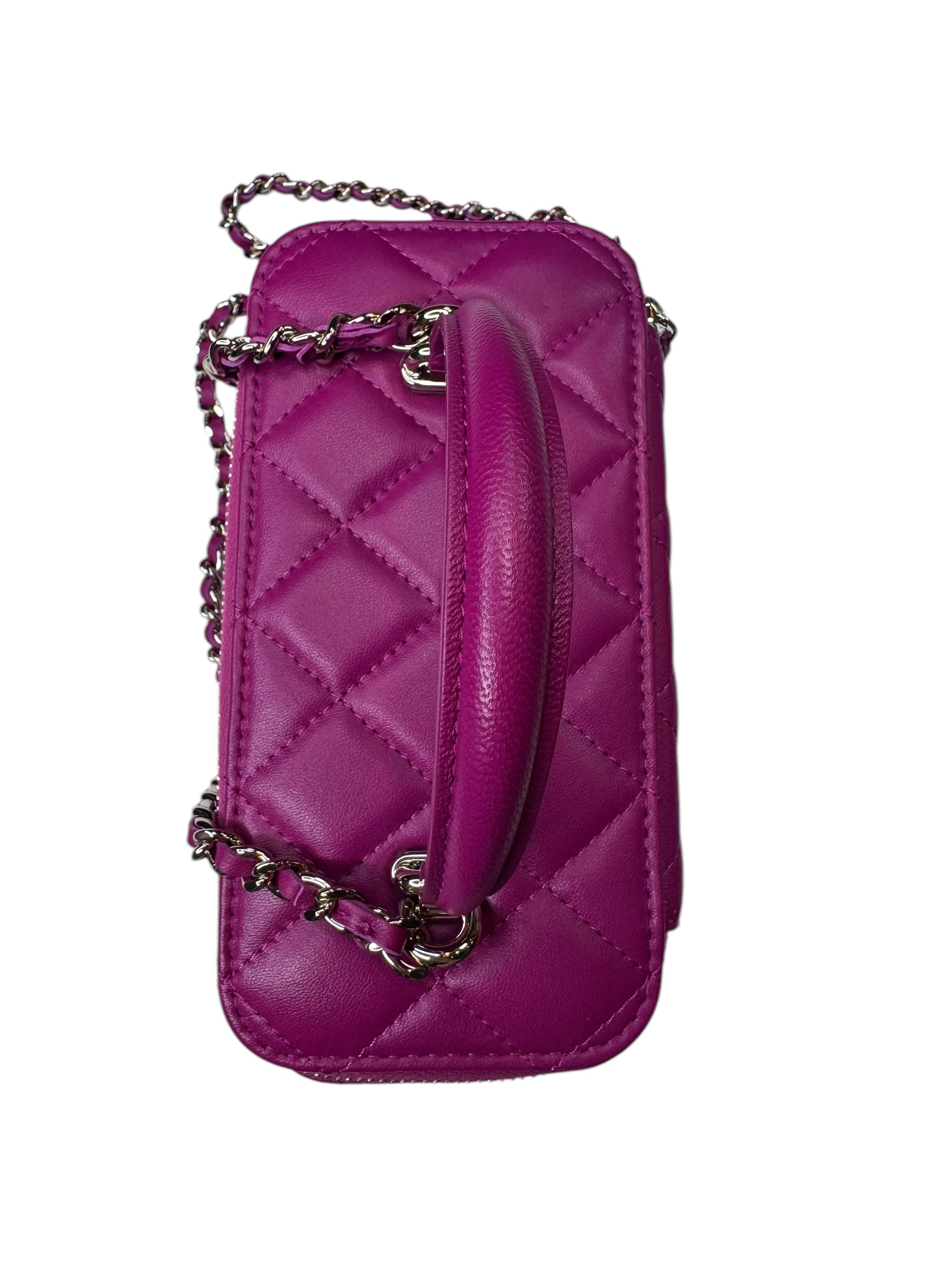 Chanel Small Quilted Top Handle Vanity Case