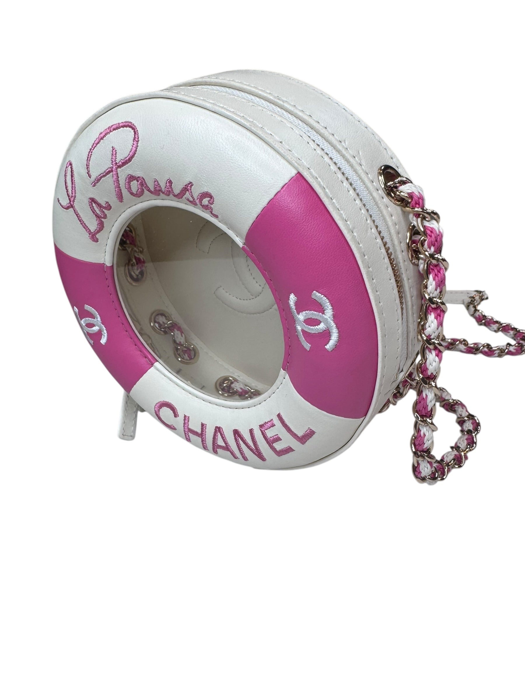 Chanel Coco Lifesaver Round Crossbody