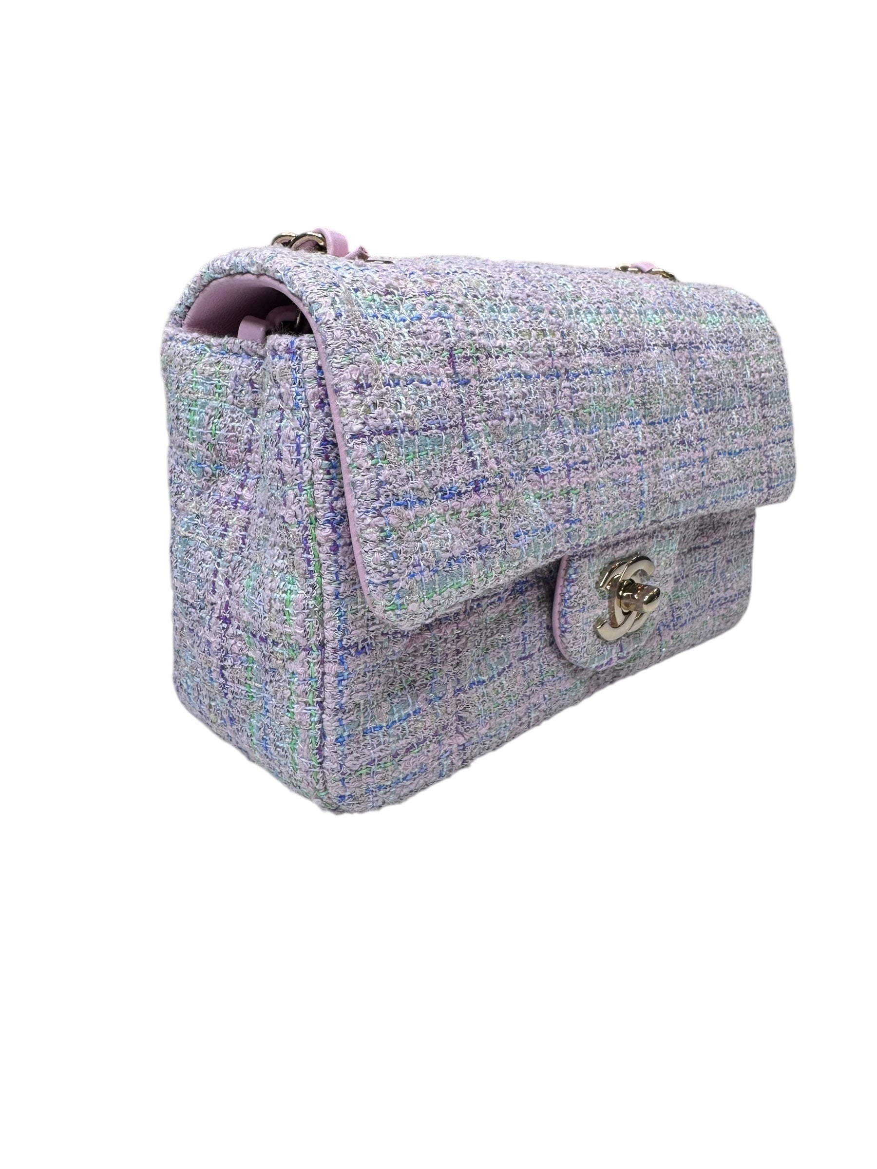 Chanel Mini Tweed Classic Flap