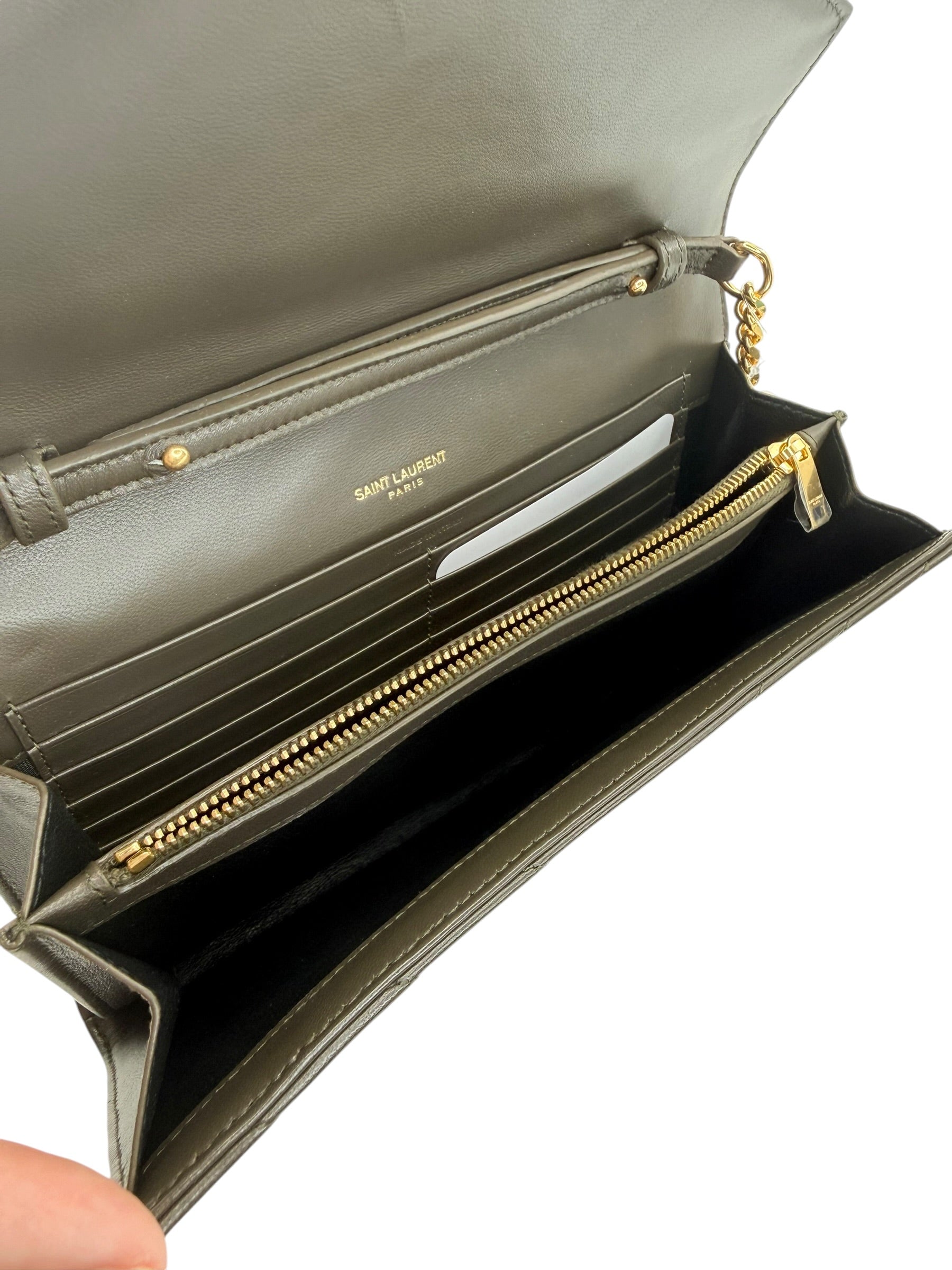 Saint Laurent Cassandre Wallet on Chain