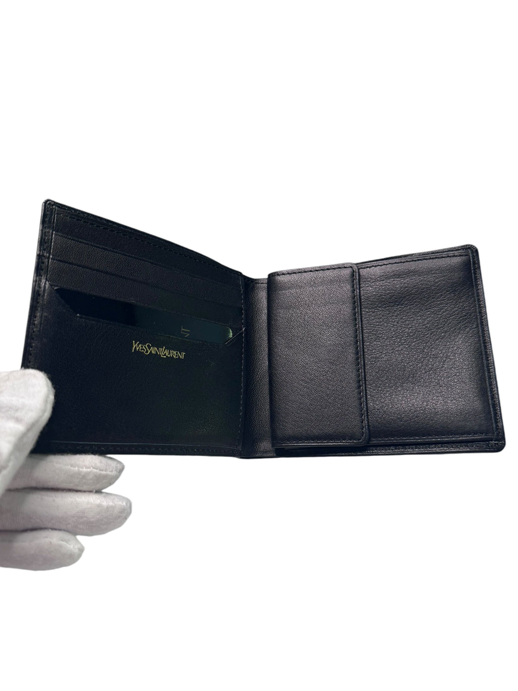 Yves Saint Laurent Bifold Leather Wallet