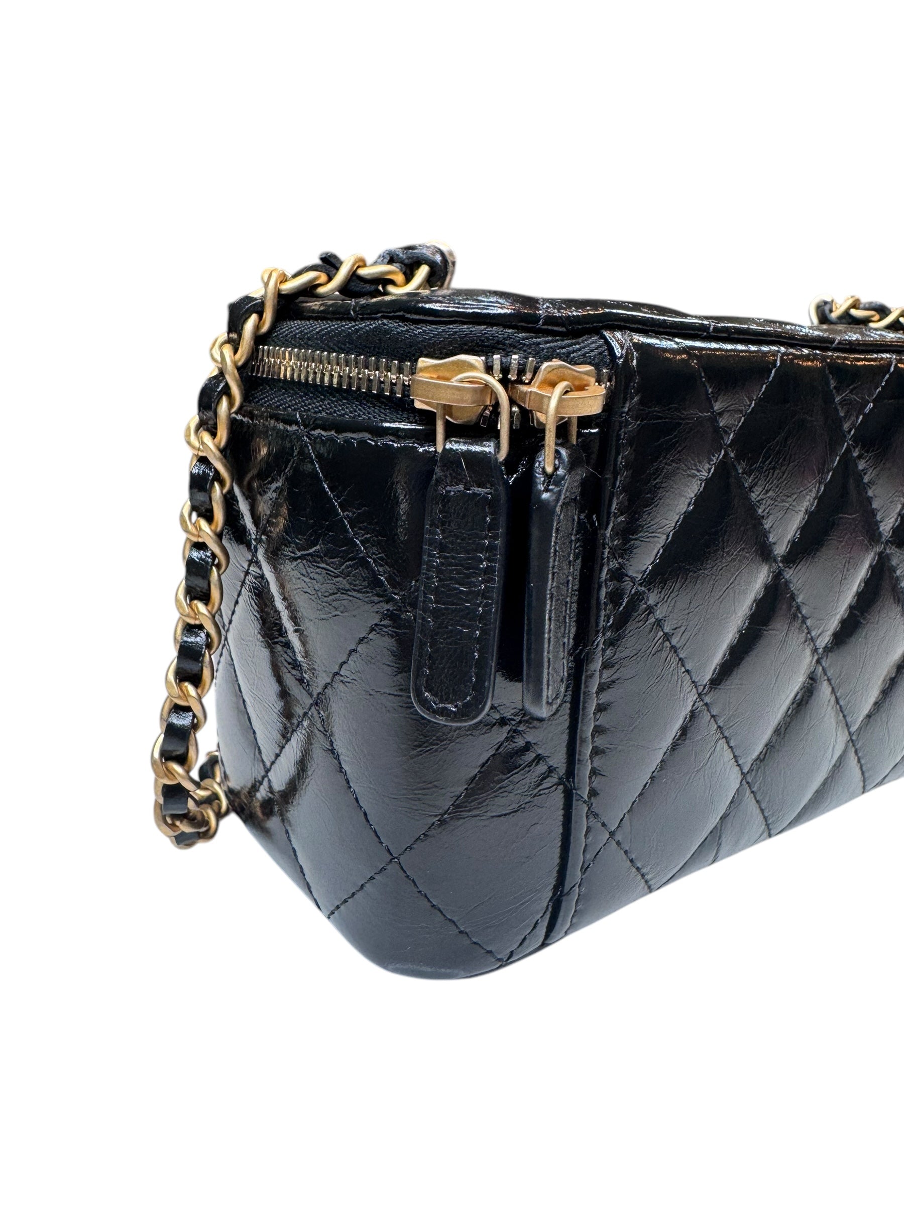 Chanel Quilted Vanity Case