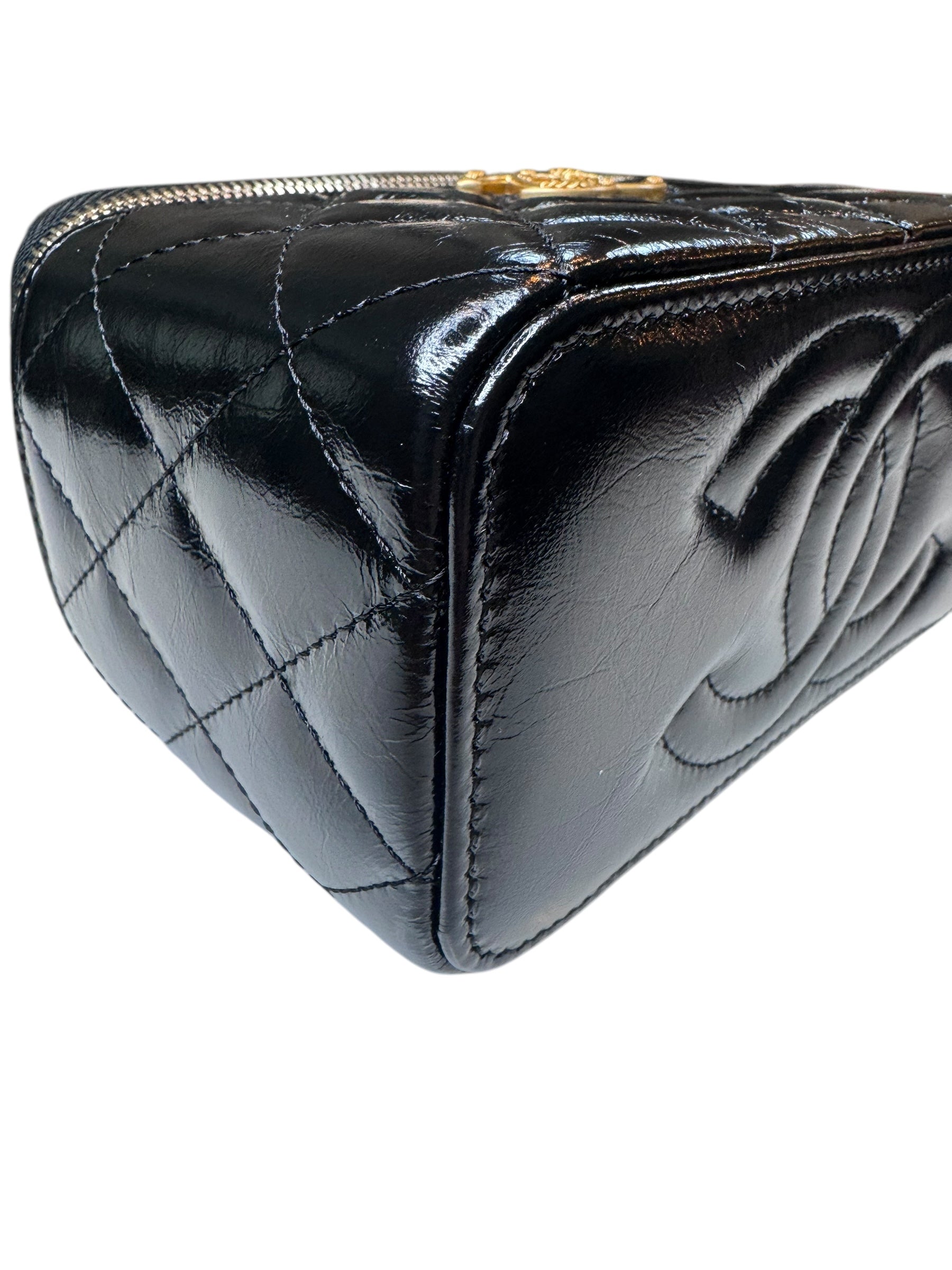 Chanel Quilted Vanity Case