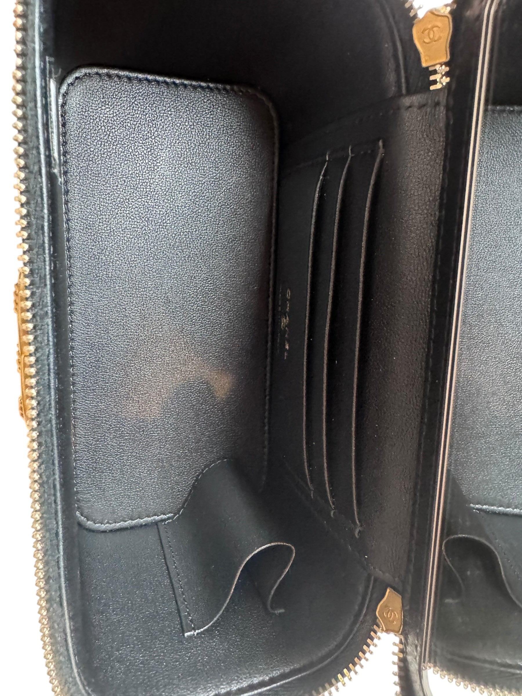 Chanel Quilted Vanity Case