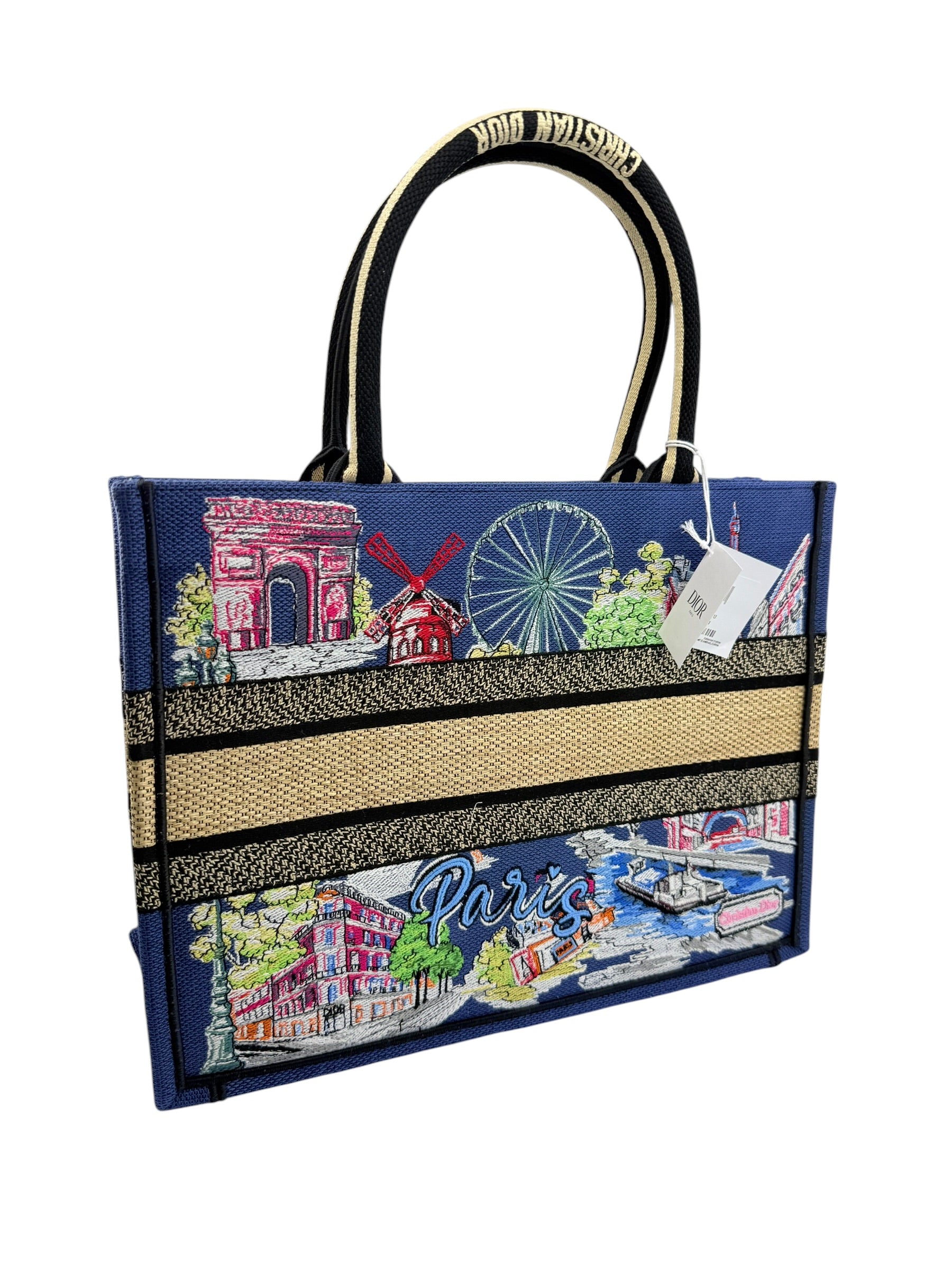 Dior Paris Souvenir Medium Book Tote