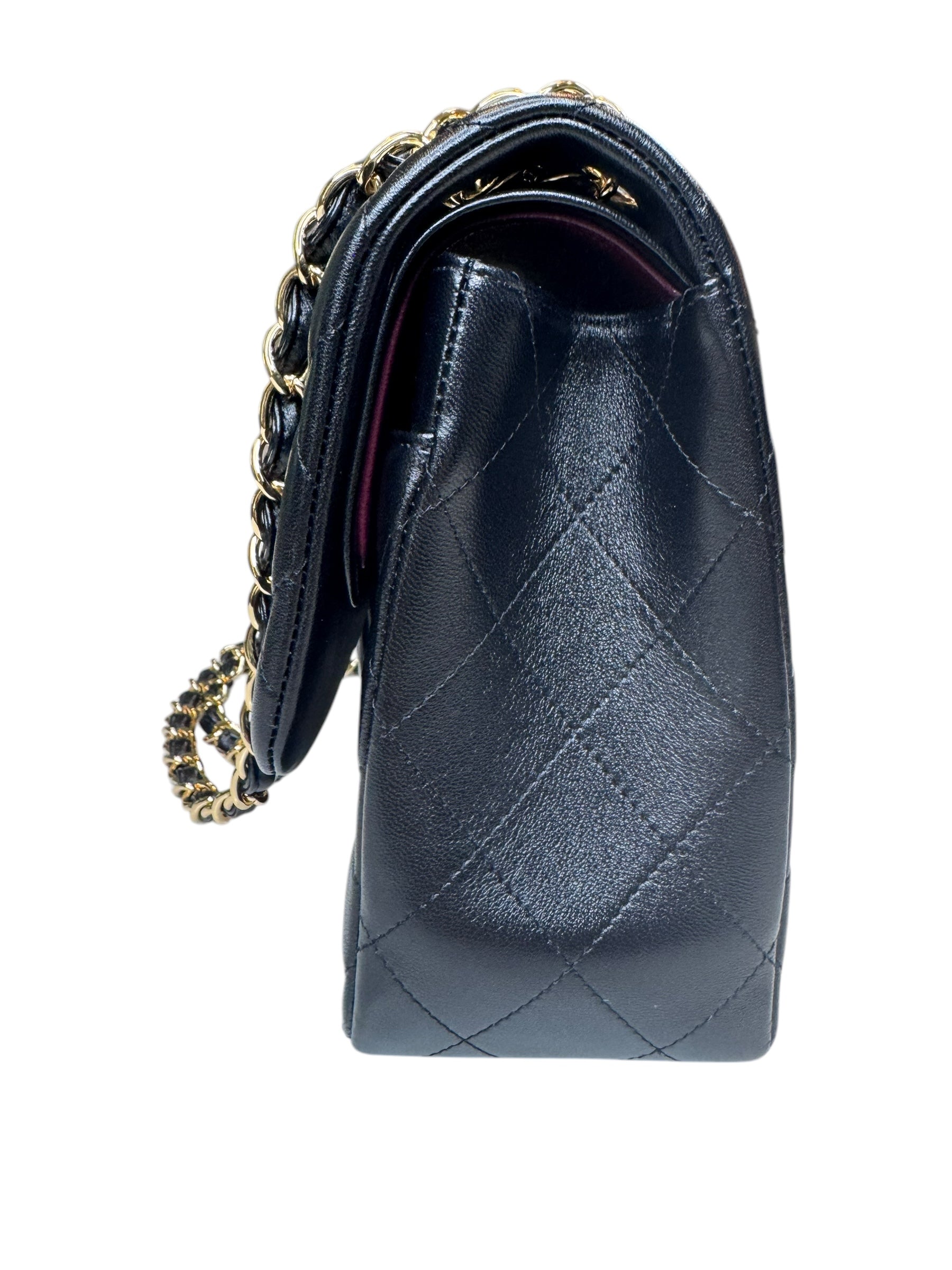 Chanel Lambskin Classic Jumbo Double Flap