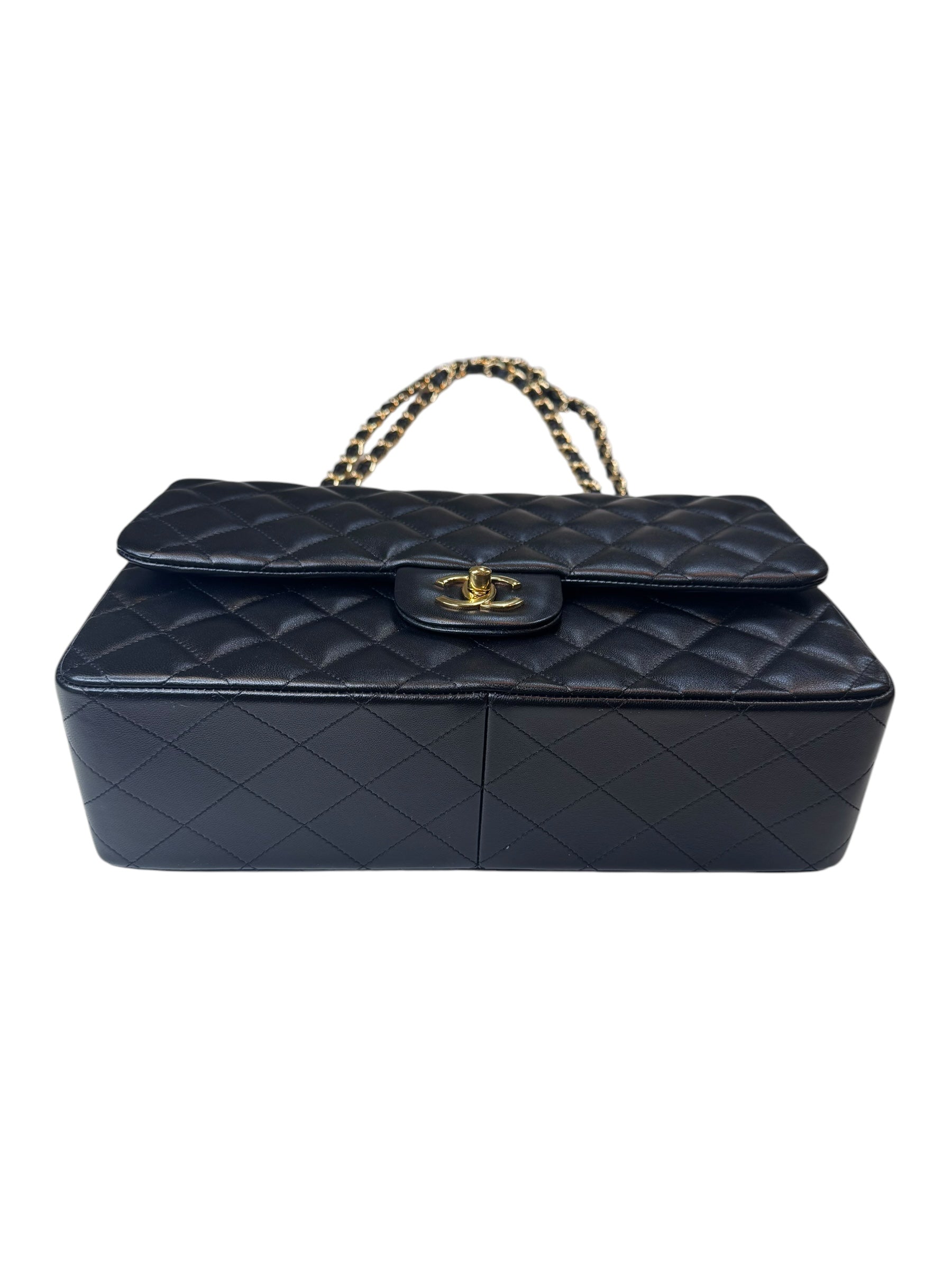 Chanel Lambskin Classic Jumbo Double Flap